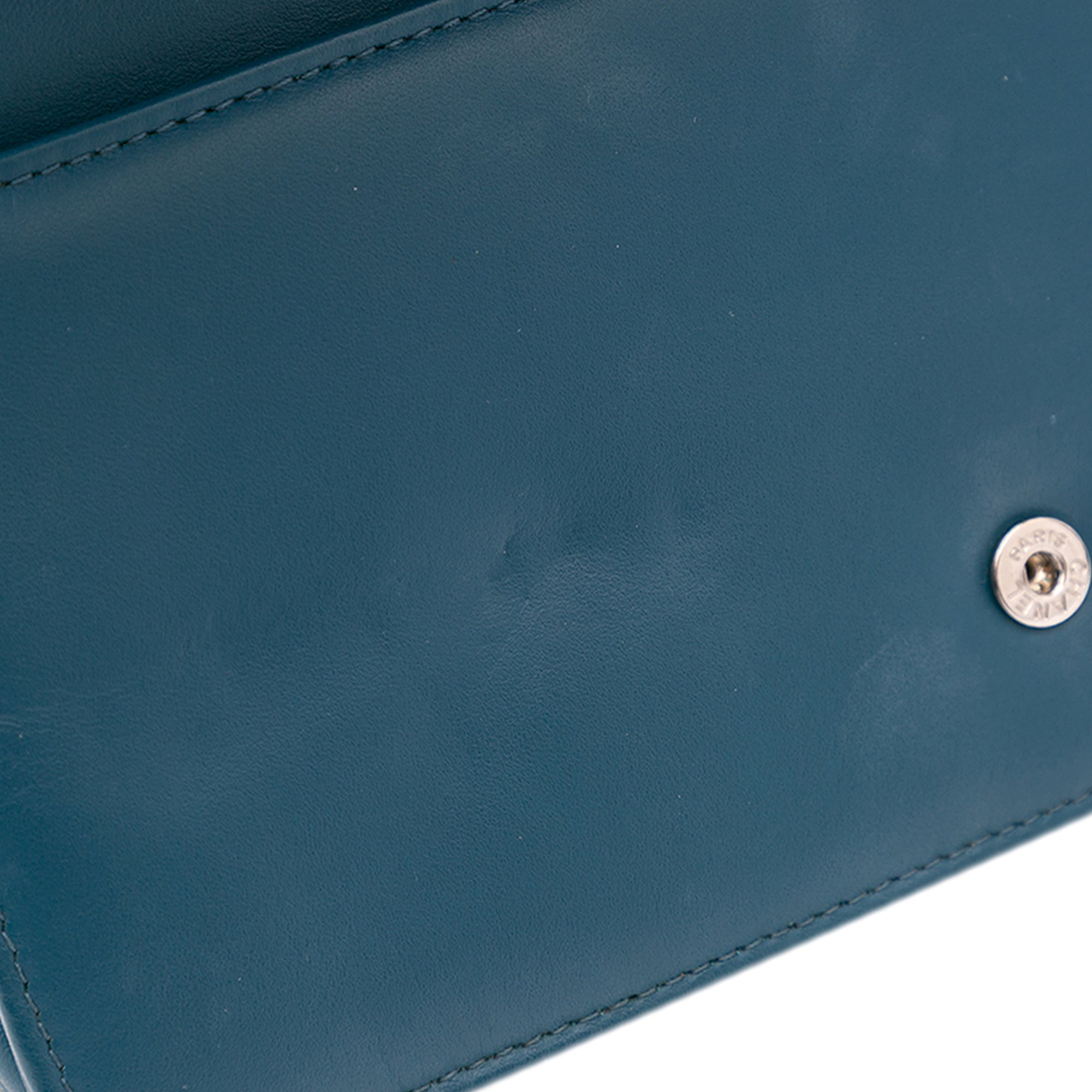 Chanel Stitched CC Quilted Calfskin Wallet on Chain - image 10