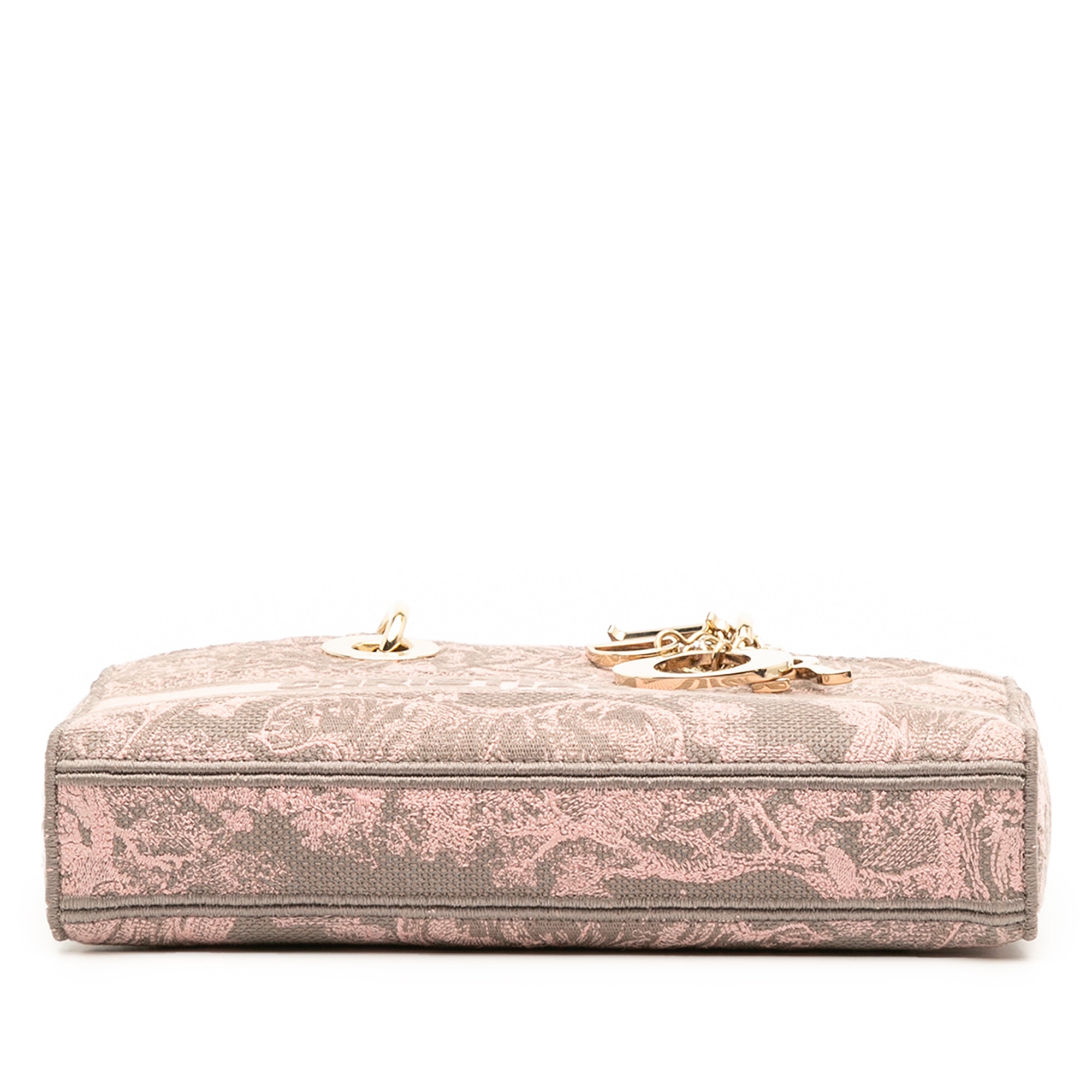 Dior Medium Canvas Embroidered Toile De Jouy Lady D Joy Satchel - image 3