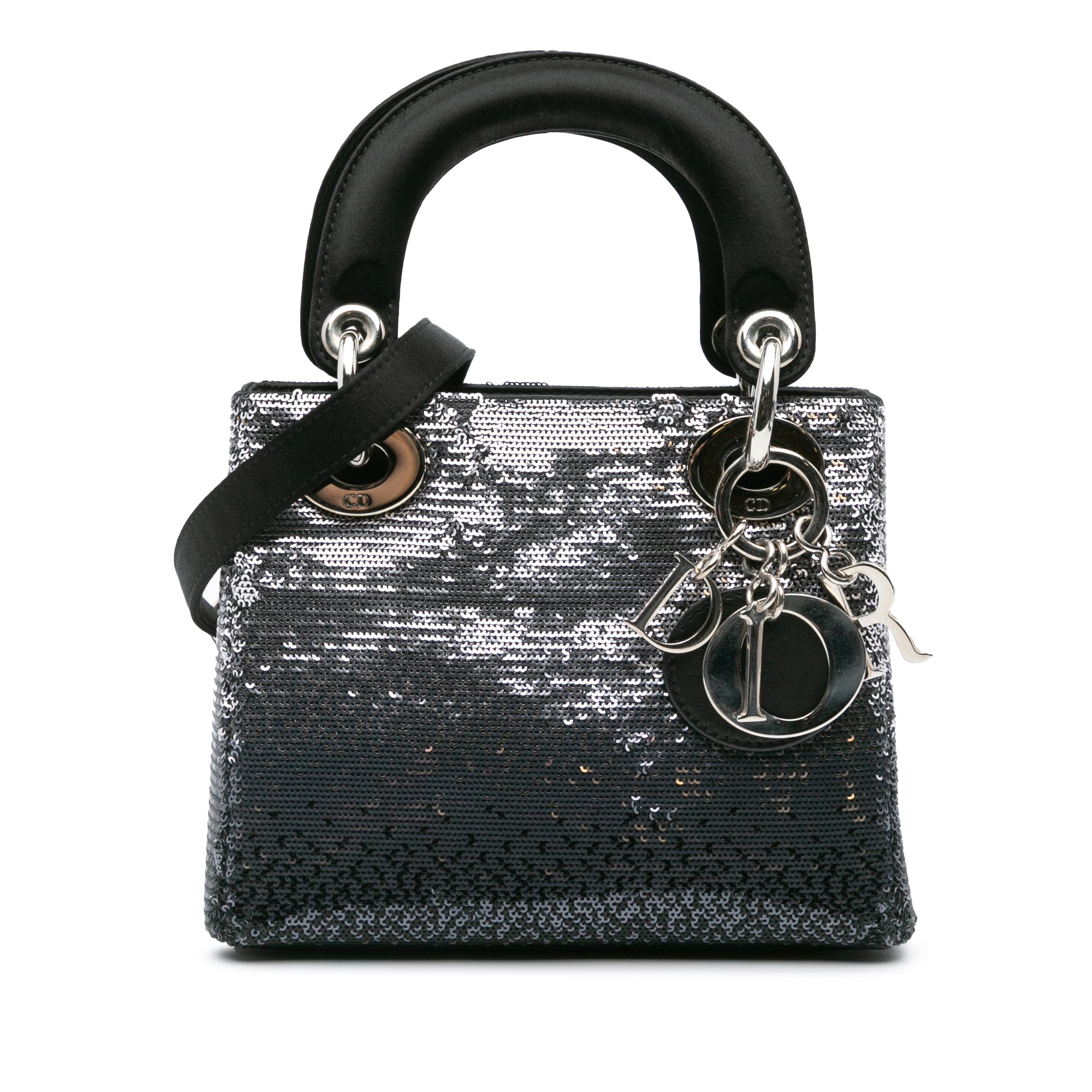 Dior Mini Satin Sequin Gradient Lady Dior - image 1