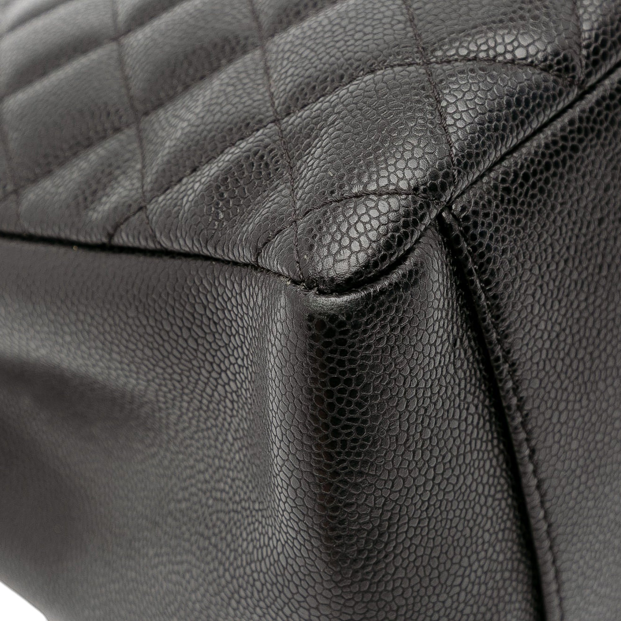 Chanel Caviar Grand Shopping Tote - image 8