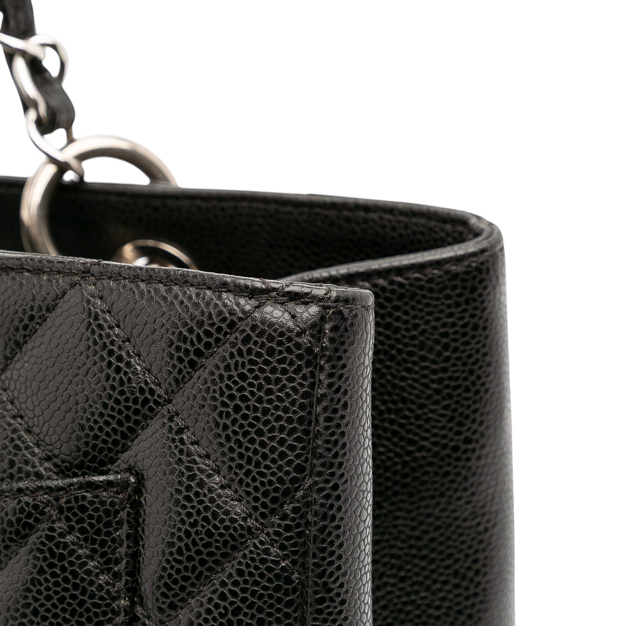 Chanel Caviar Grand Shopping Tote - image 9