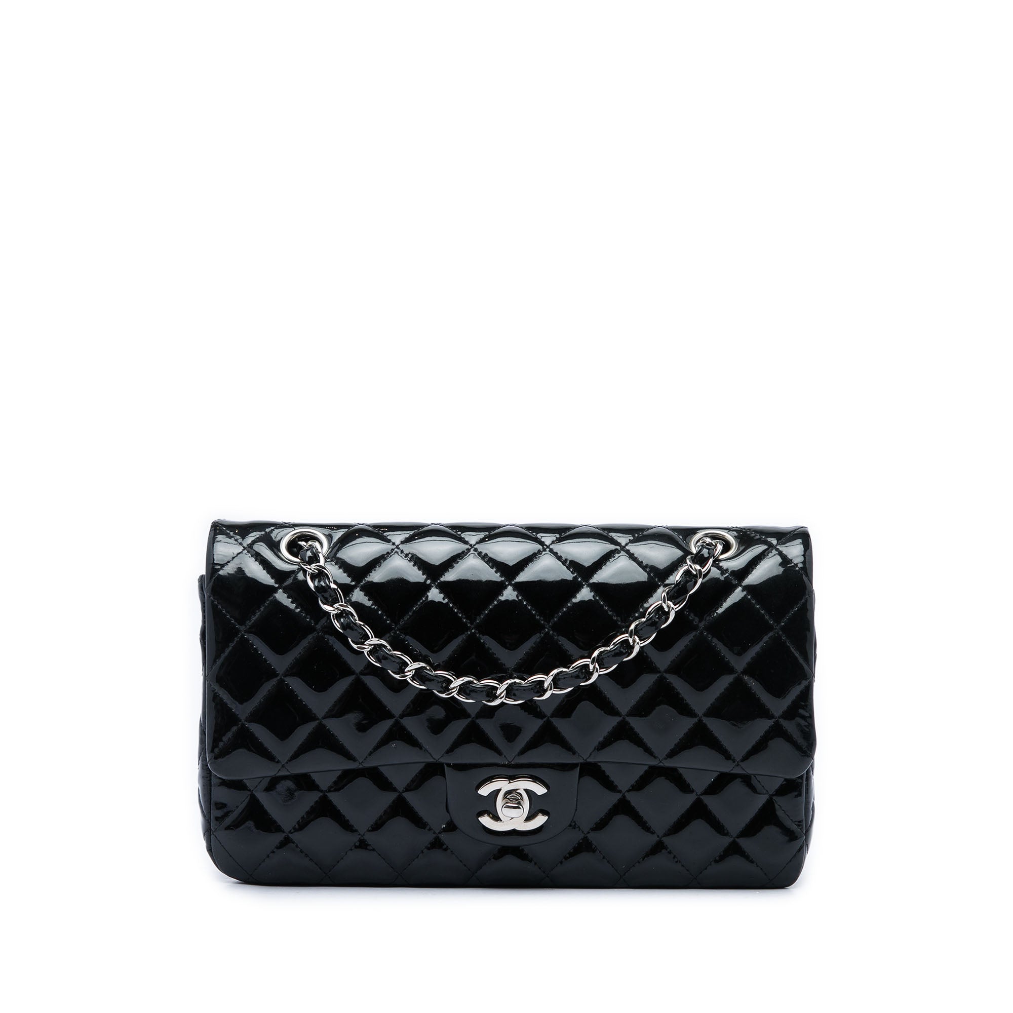 Chanel Medium Classic Patent Double Flap - image 1