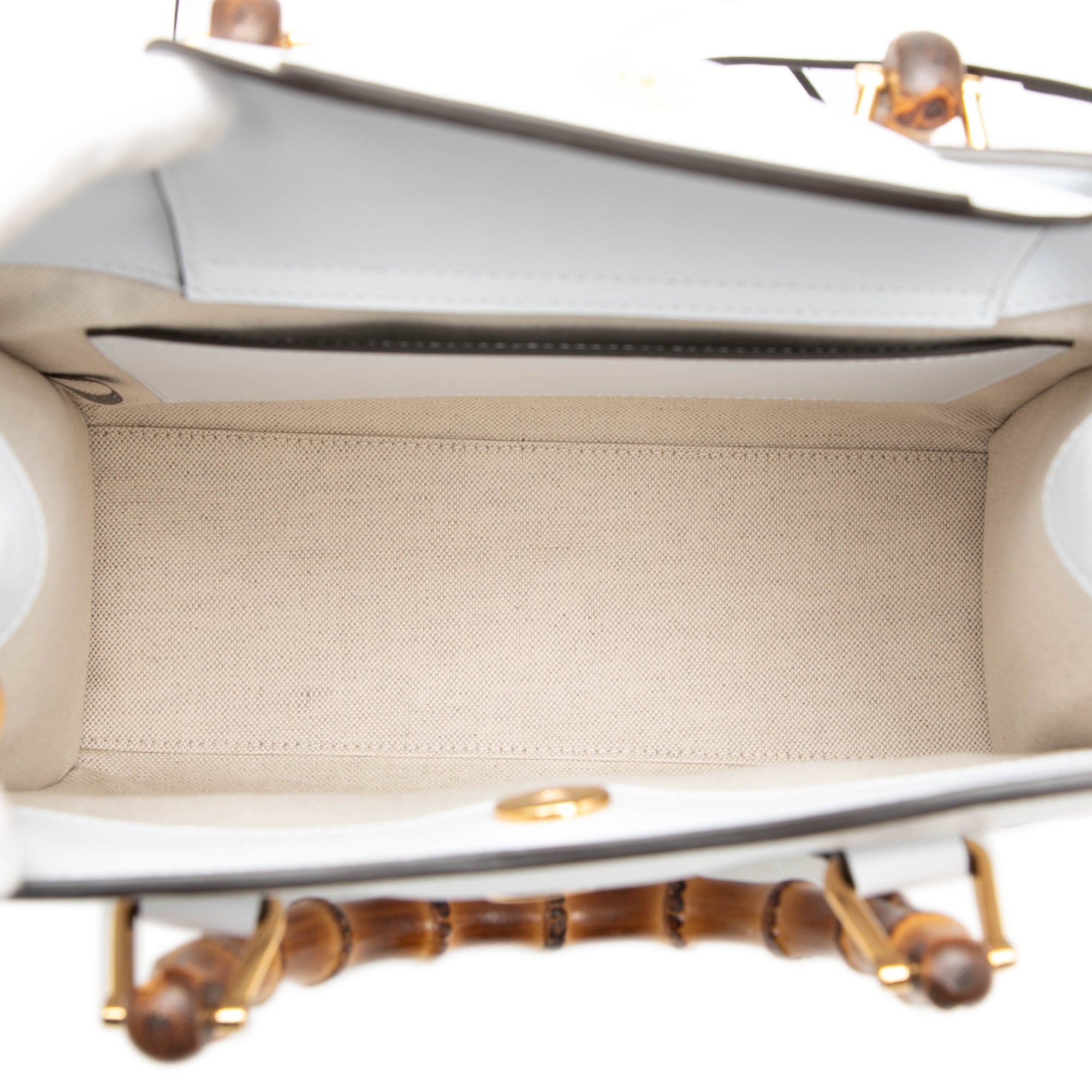 Gucci Medium Calfskin Bamboo Diana Satchel - image 4