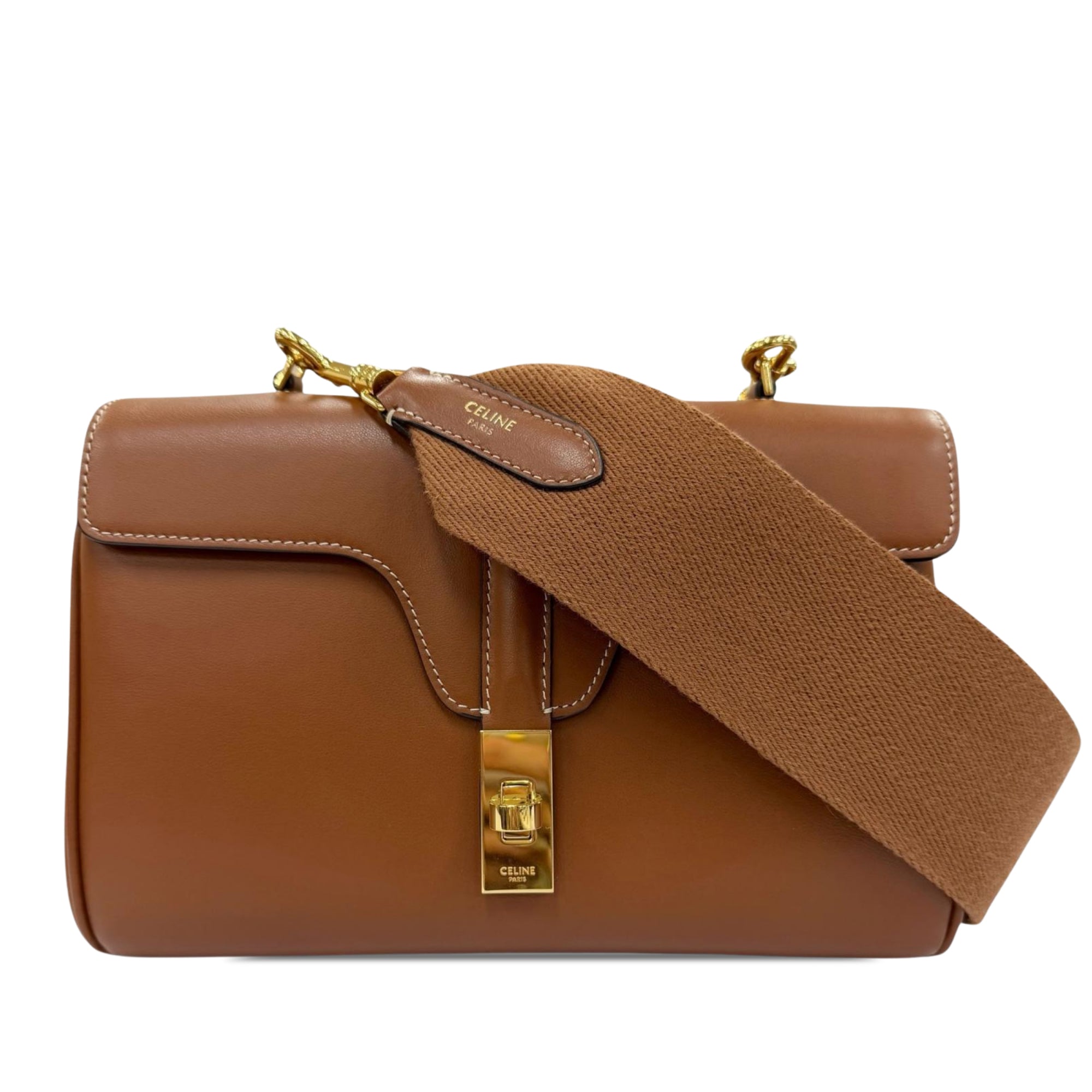 Celine Teen Smooth Calfskin Soft 16 Crossbody - image 1