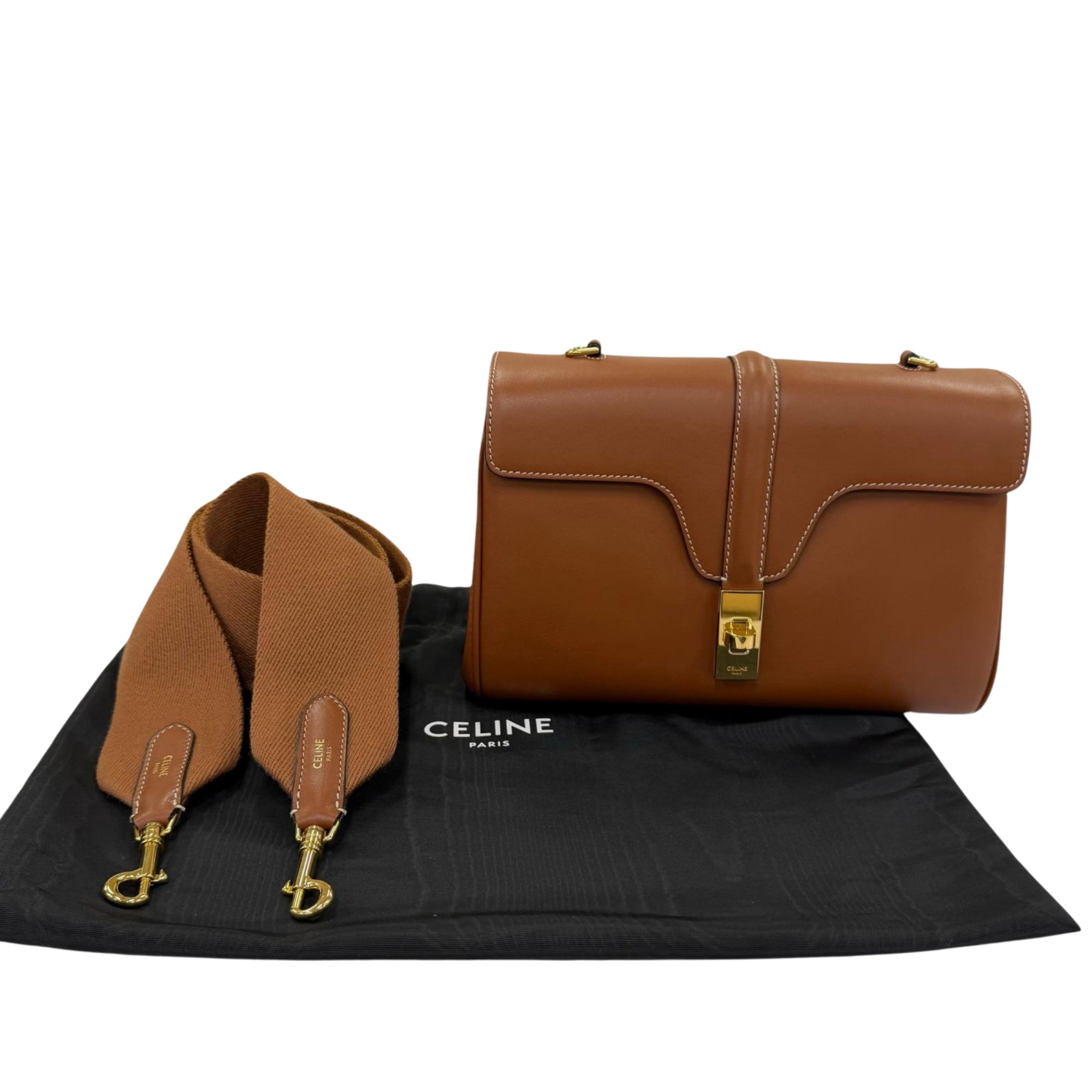 Celine Teen Smooth Calfskin Soft 16 Crossbody - image 13