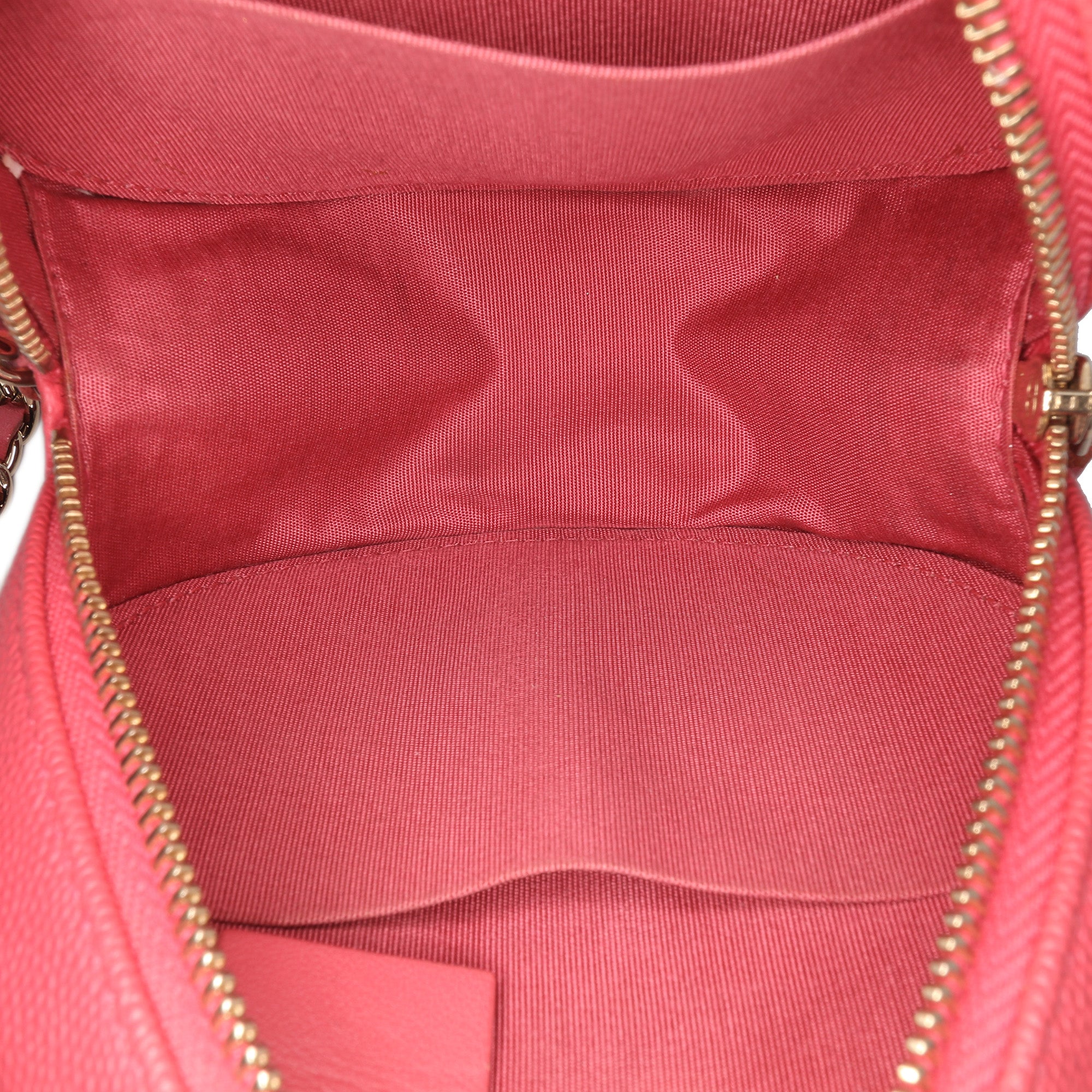 Chanel Caviar CC Filigree Round Crossbody - image 4