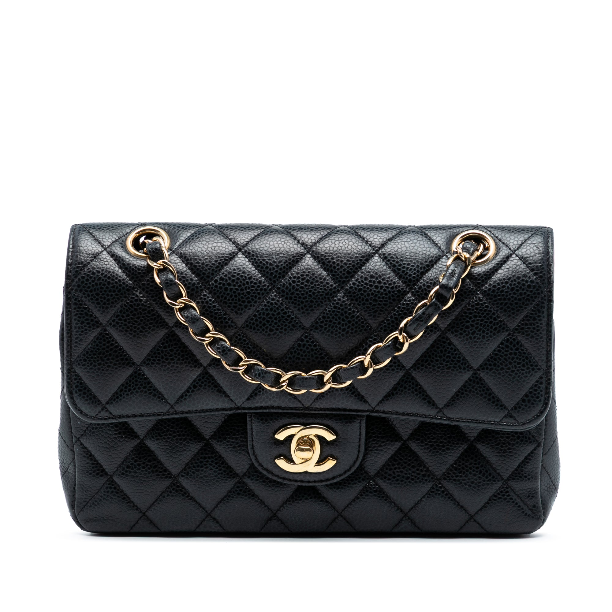 Chanel Small Classic Caviar Double Flap - image 1