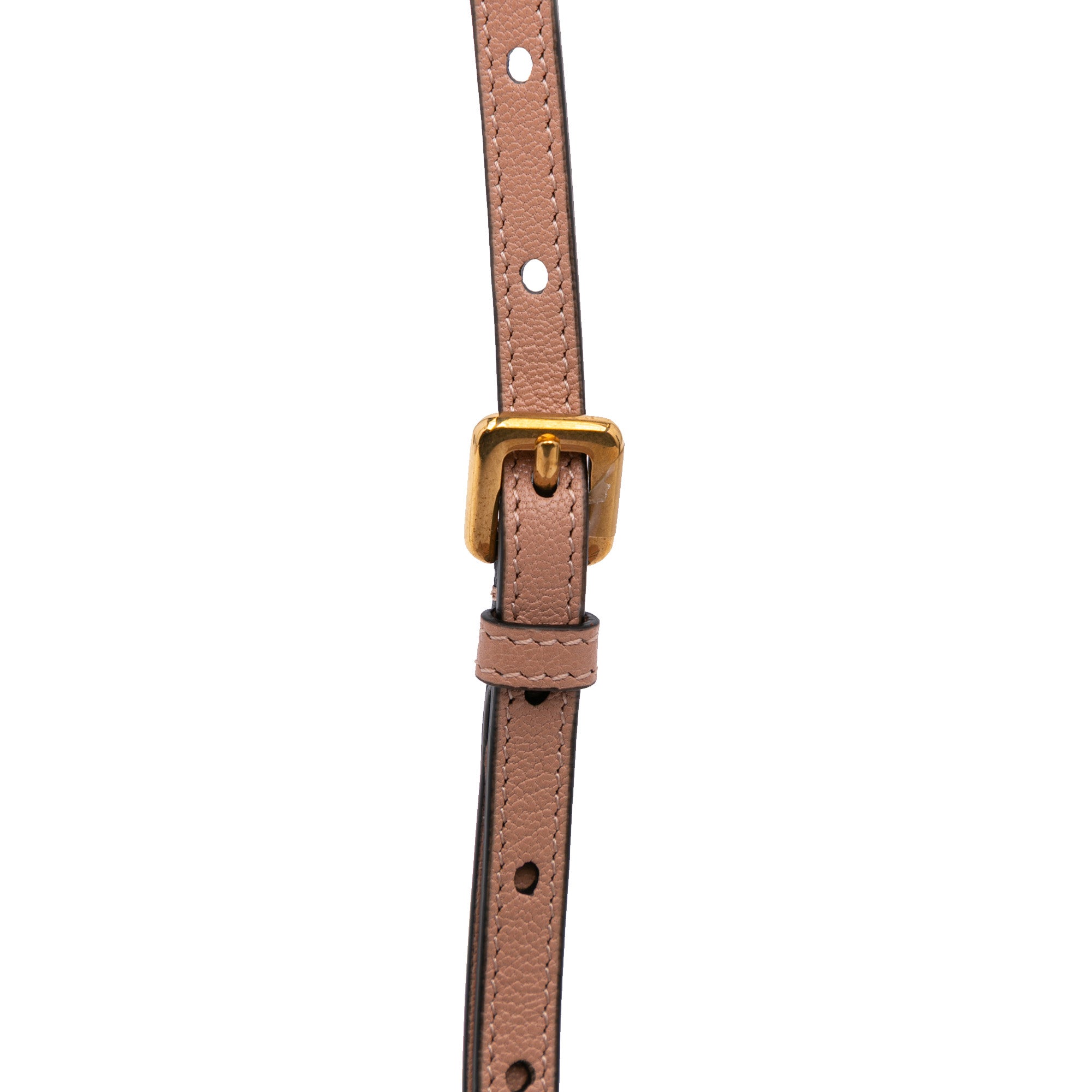 Dior Micro Goatskin Saddle Bag - image 9