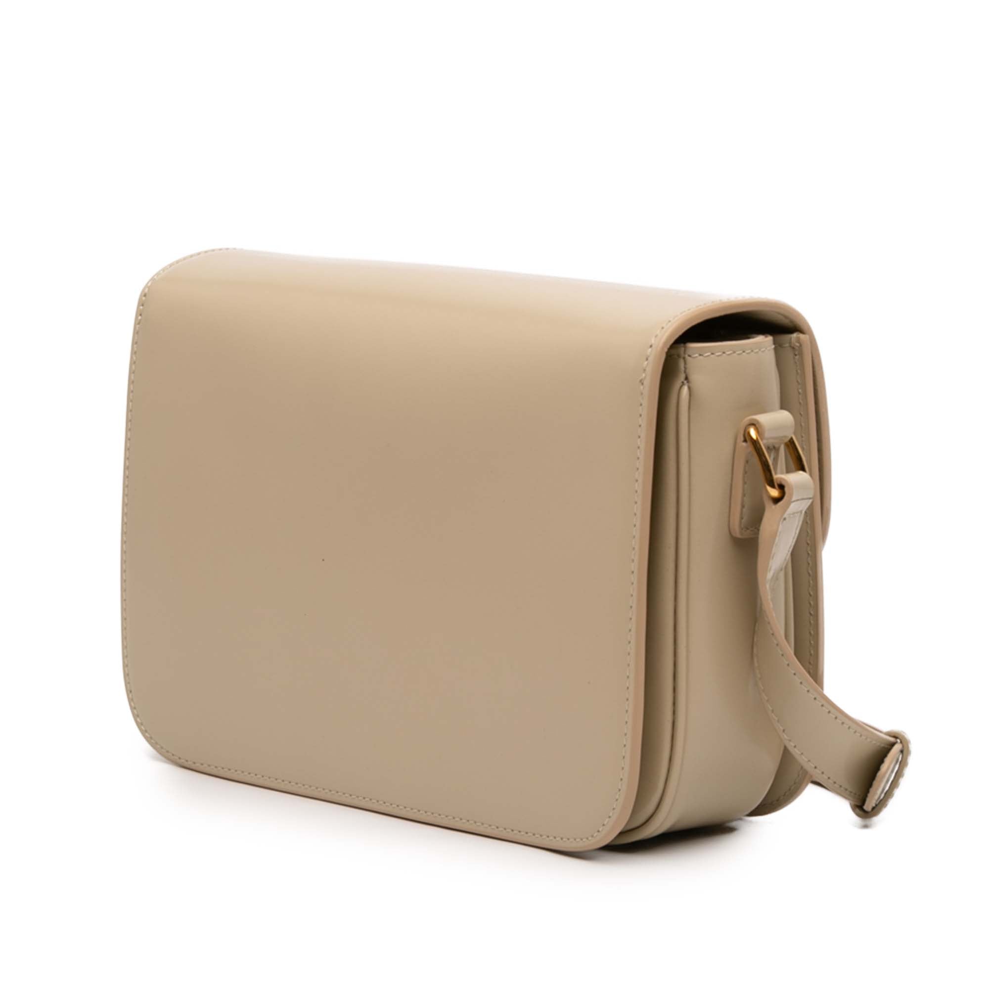 Celine Classique Shiny Calfskin Triomphe Crossbody - image 2