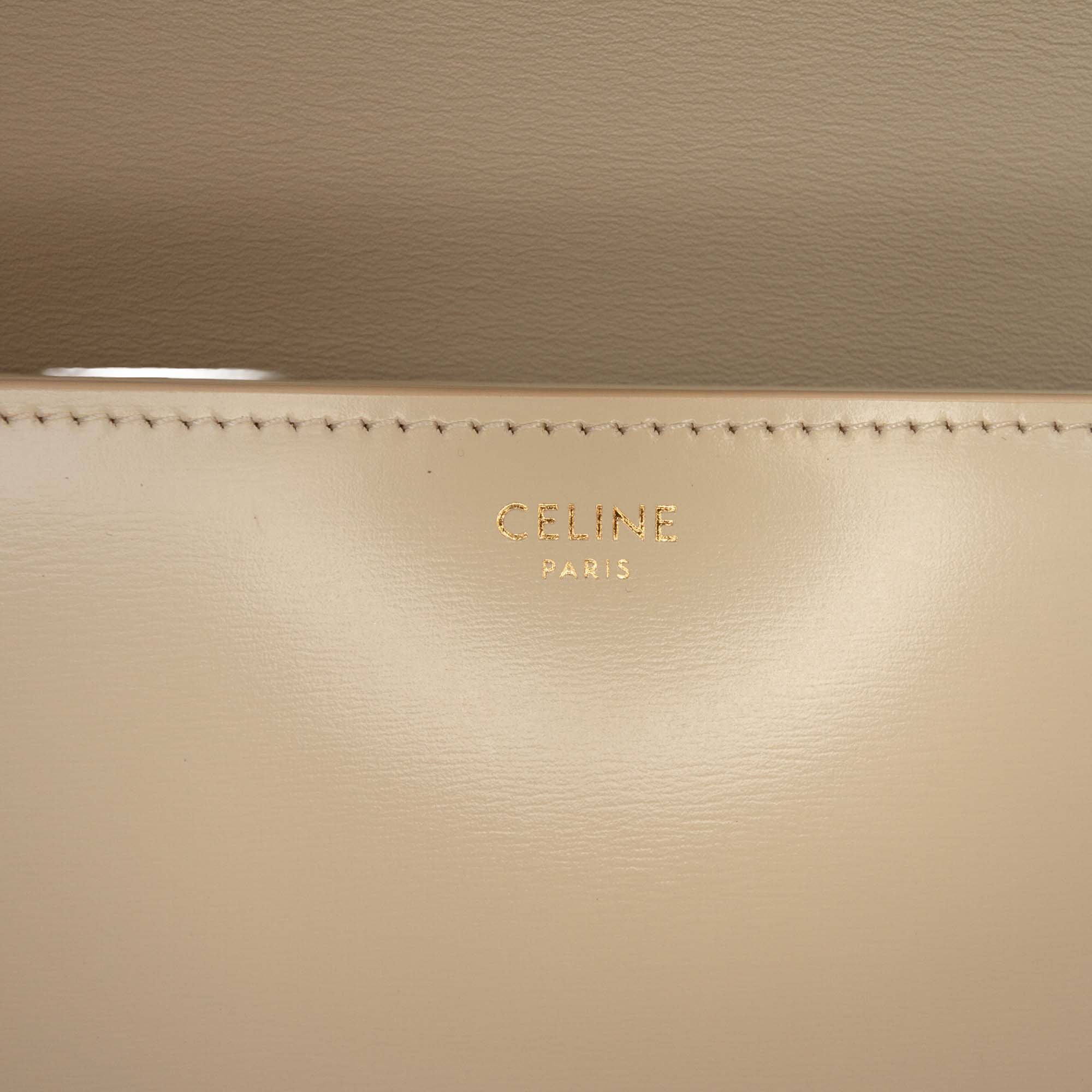 Celine Classique Shiny Calfskin Triomphe Crossbody - image 5