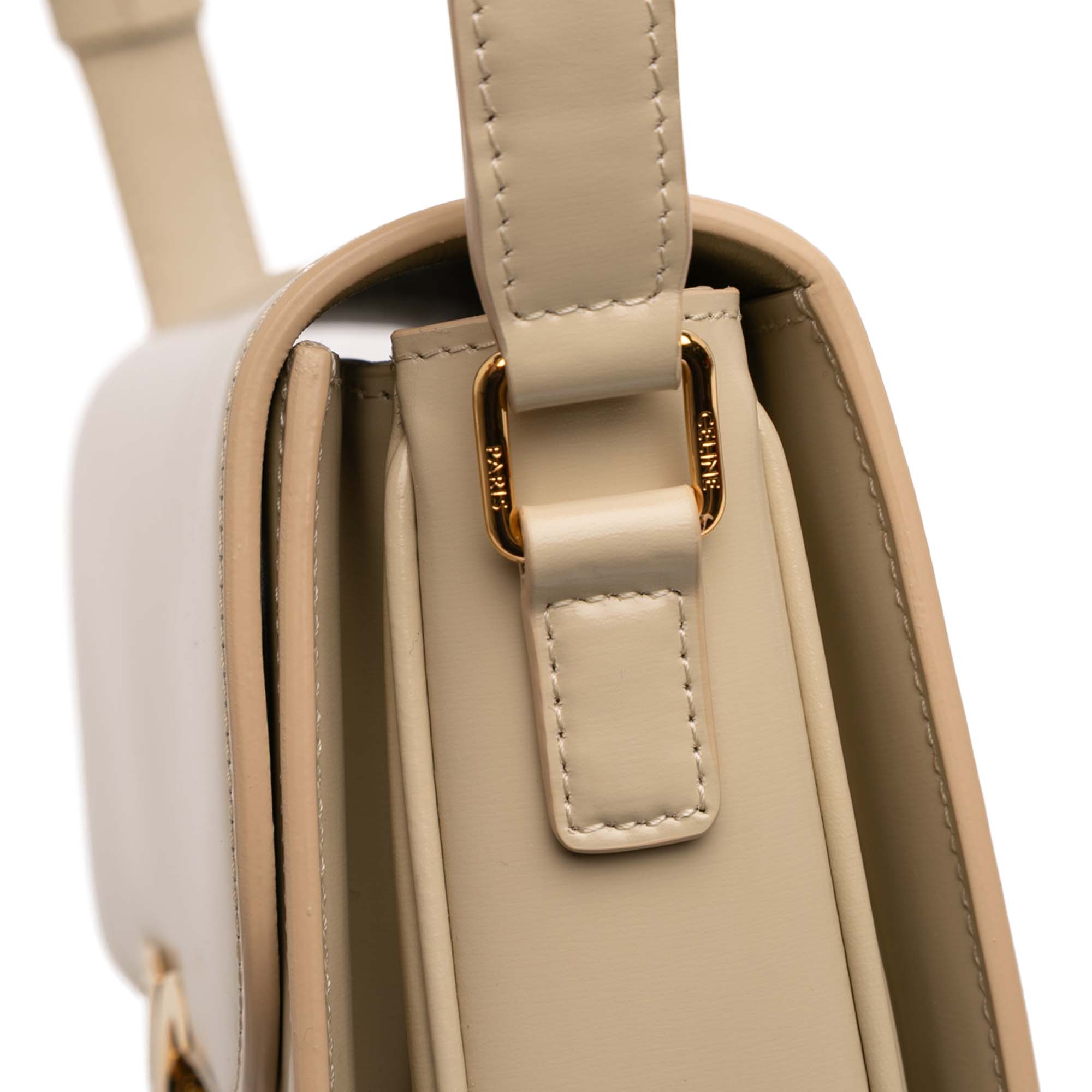 Celine Classique Shiny Calfskin Triomphe Crossbody - image 6