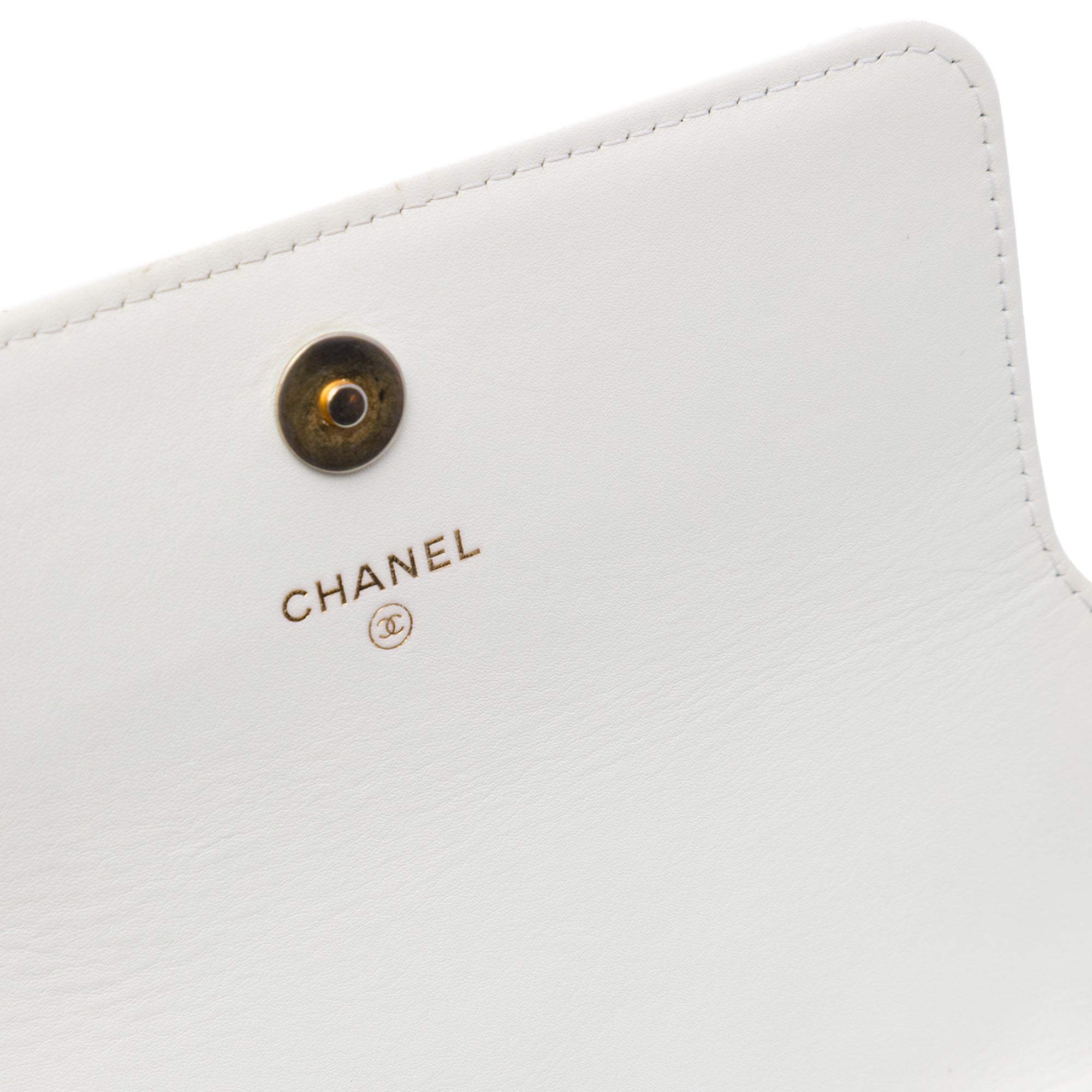 Chanel Quilted Calfskin Enchained Flap Wallet on Chain - image 5