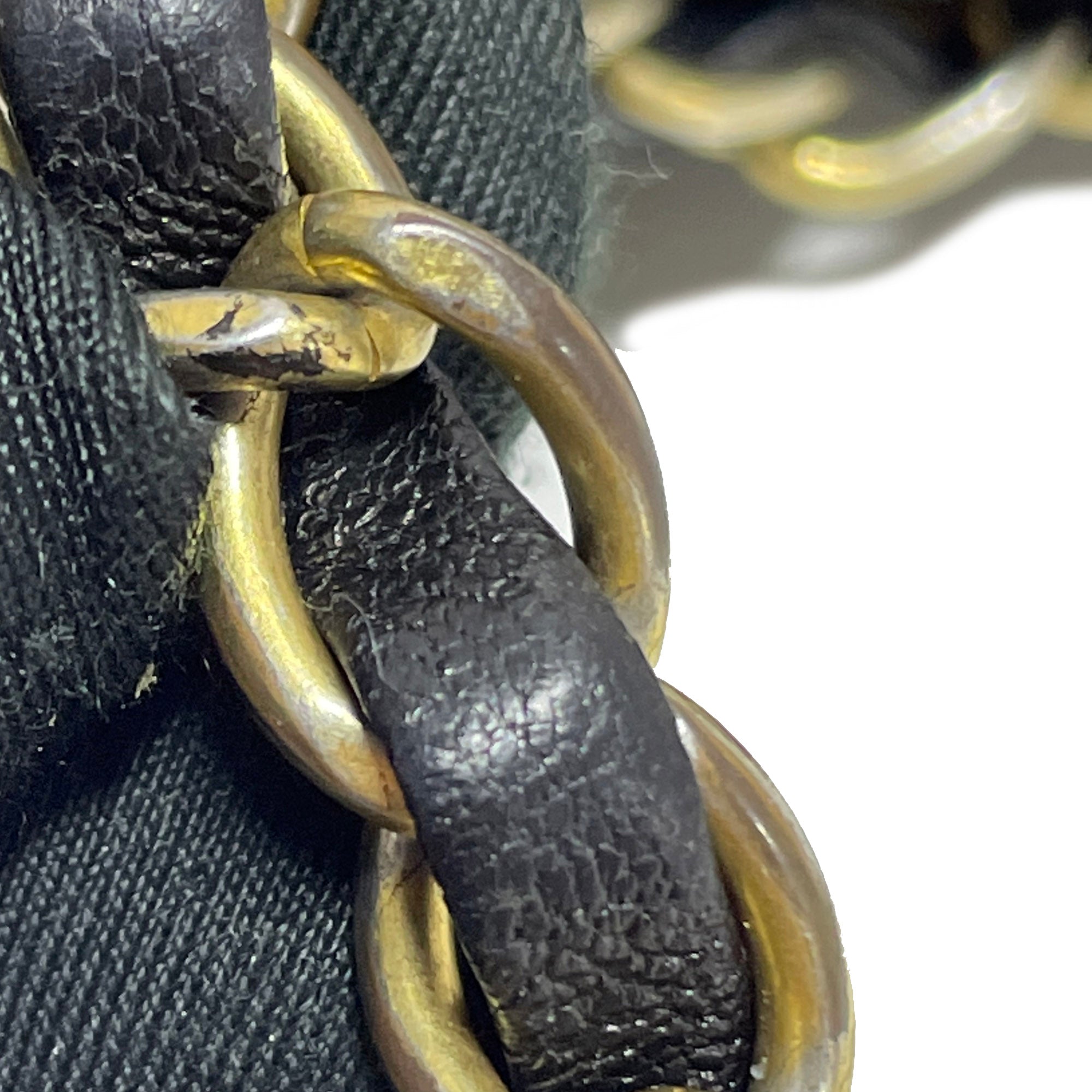 Chanel Small Chevron Wrinkled Calfskin Medallion Charm Surpique Flap - image 10