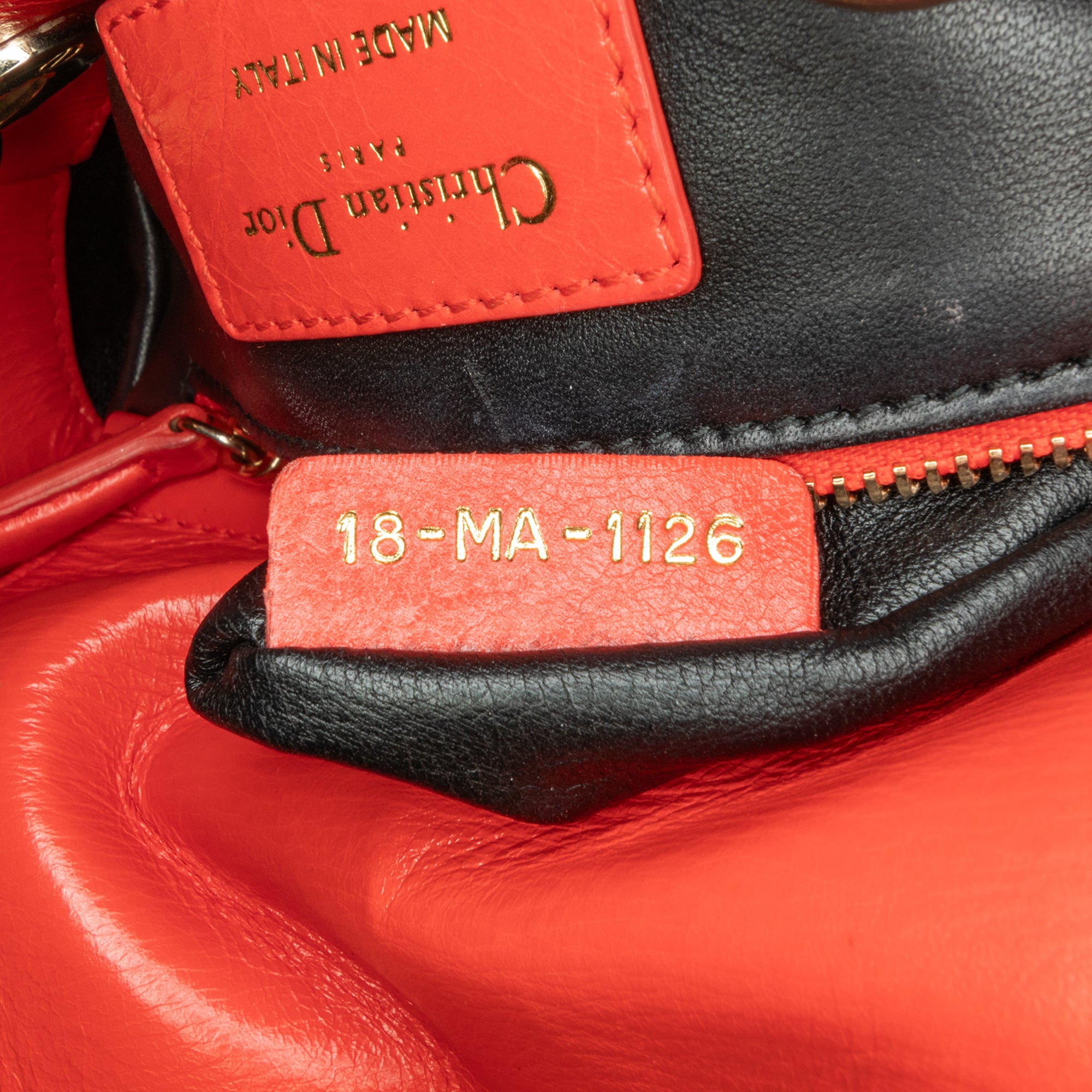 Dior Mini Calfskin Sequin Embellished Lady Dior - image 7