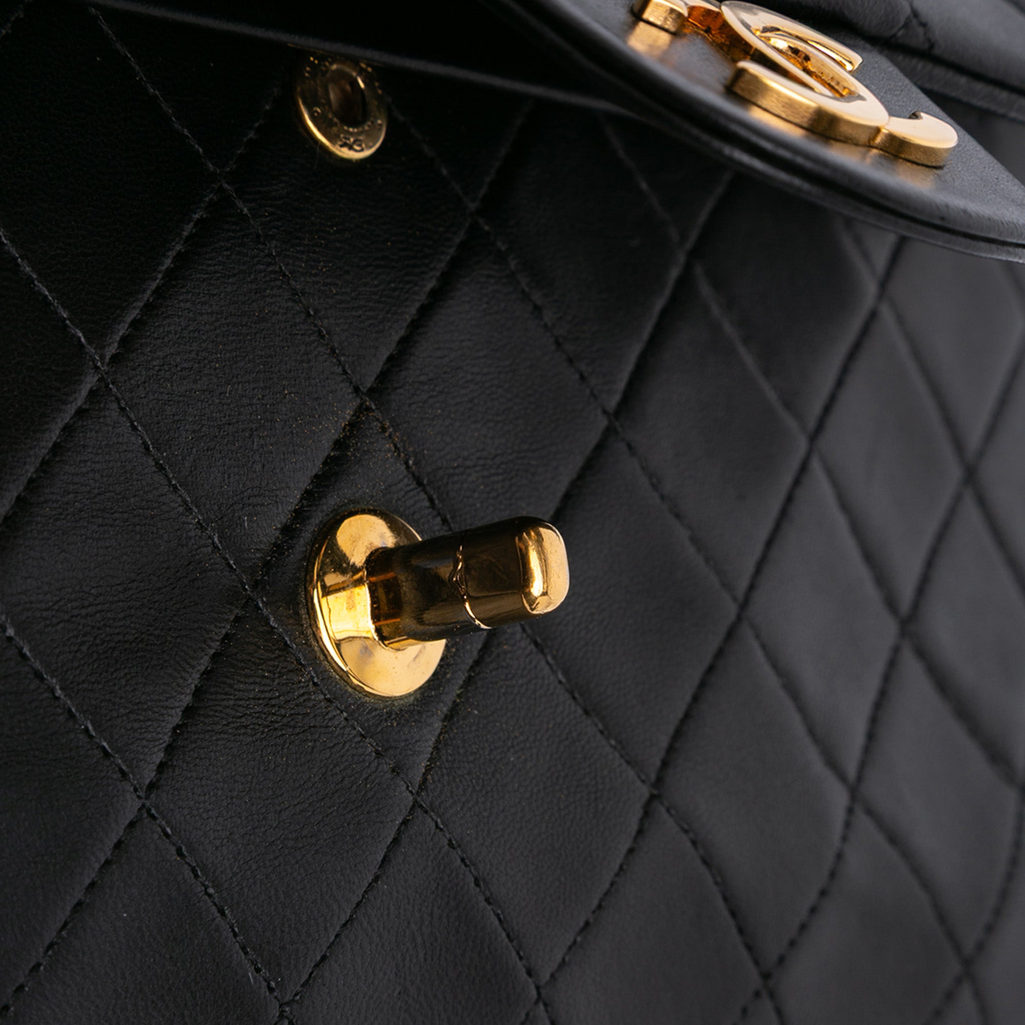 Chanel Medium Classic Lambskin Double Flap - image 9