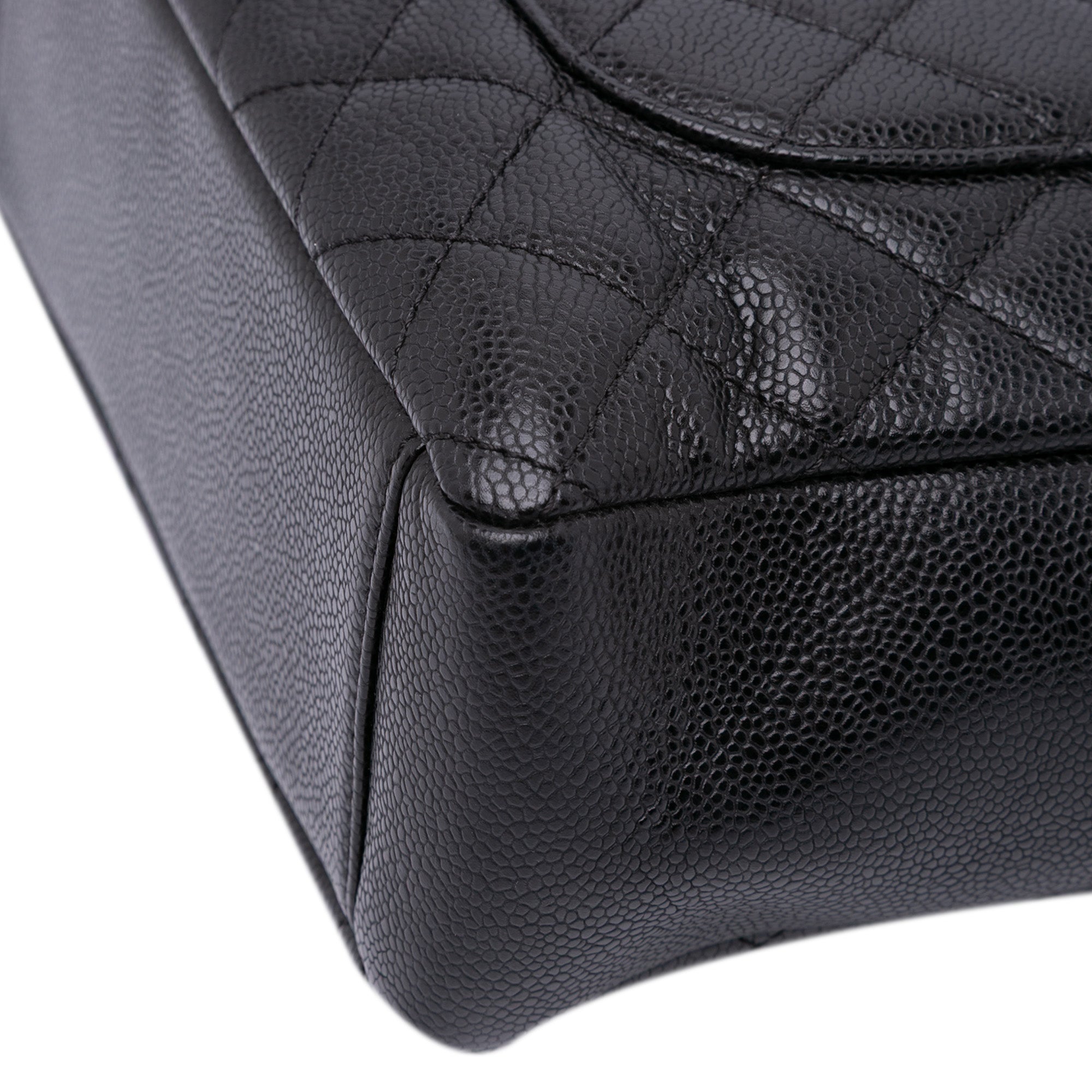 Chanel Caviar Petite Shopping Tote - image 8