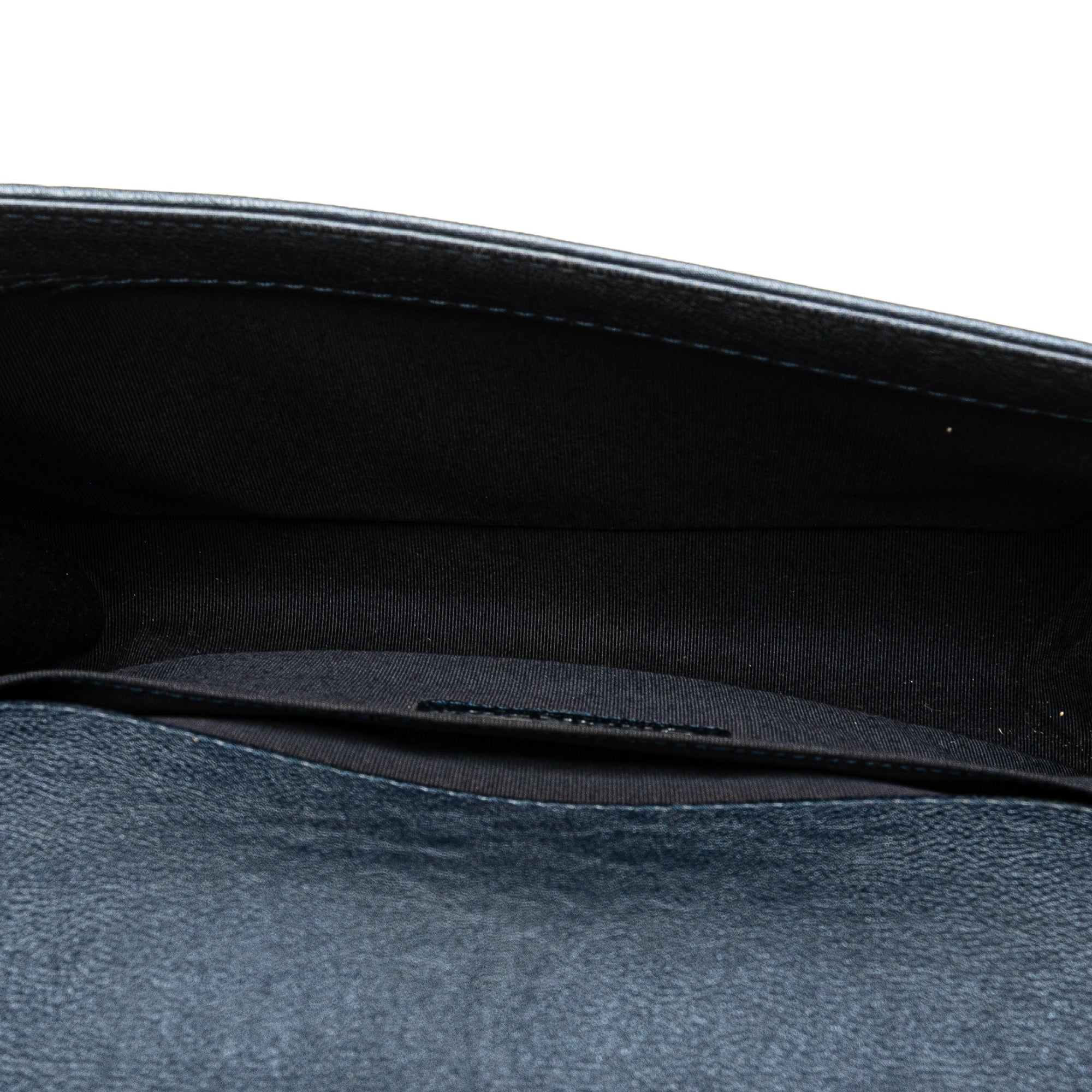Chanel Old Medium Quilted Lambskin Boy Flap - image 4