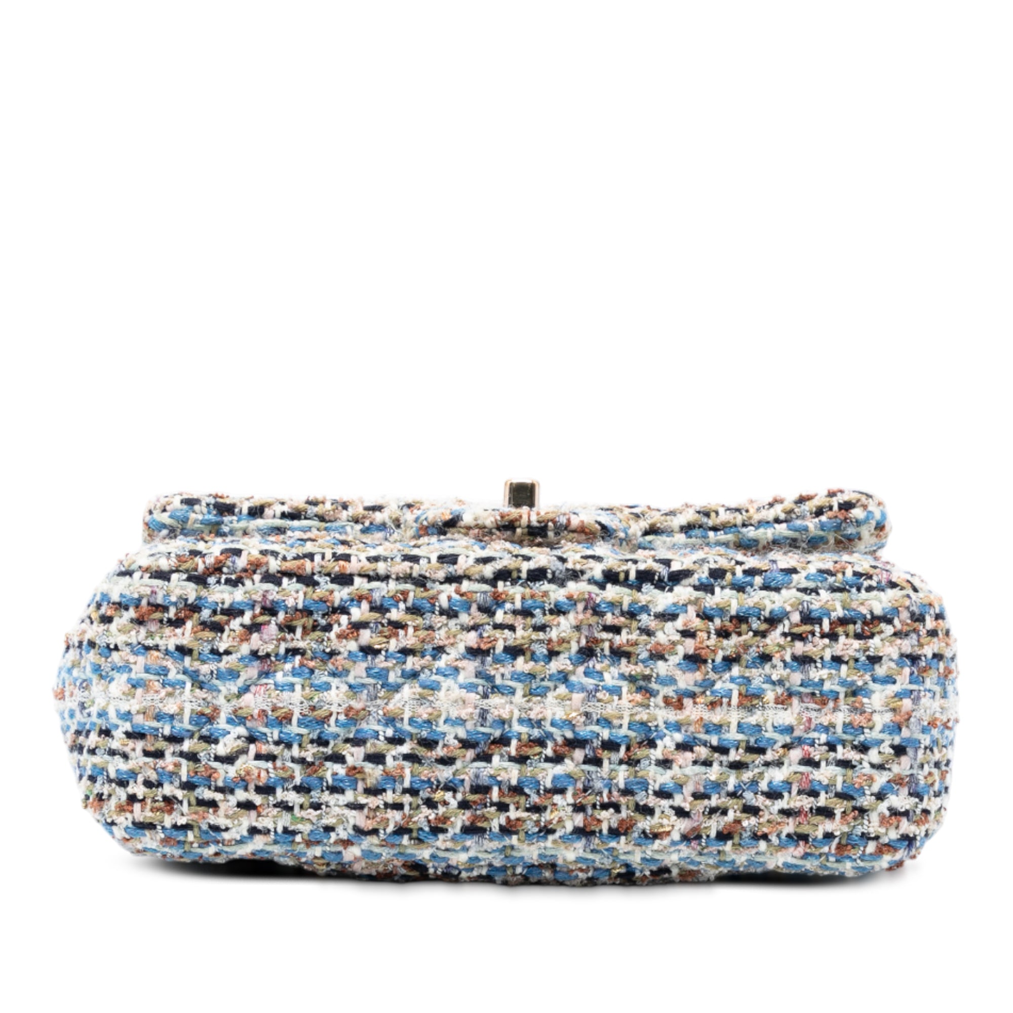 Chanel Mini Rectangular Classic Tweed Single Flap - image 3
