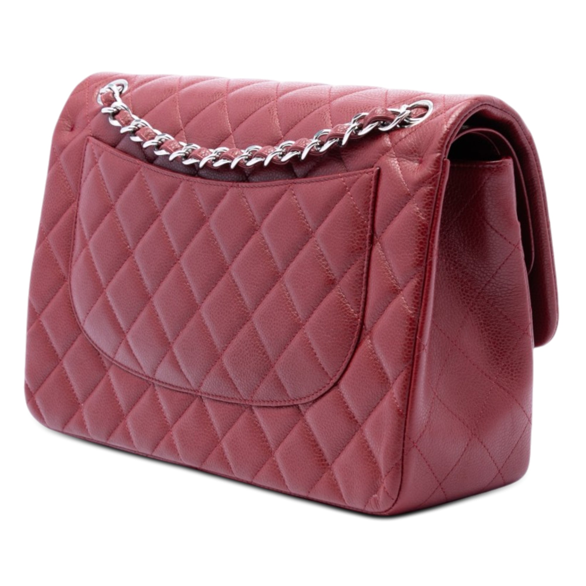 Chanel Jumbo Classic Caviar Double Flap - image 2