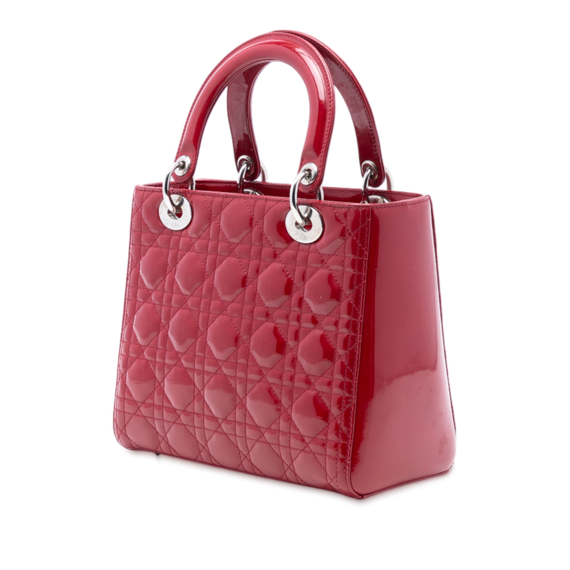 Dior Medium Patent Cannage Lady Dior - image 2