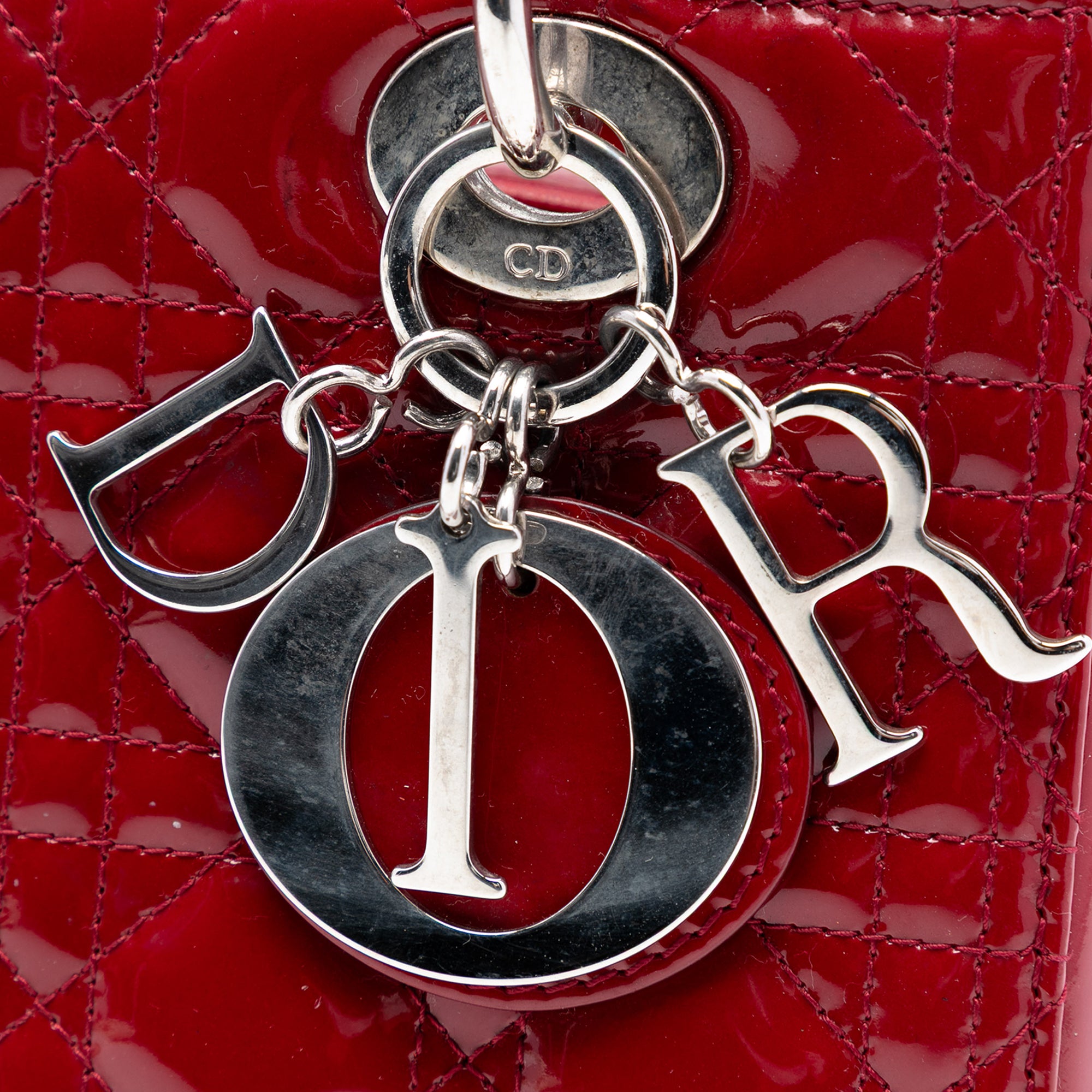 Dior Medium Patent Cannage Lady Dior - image 6