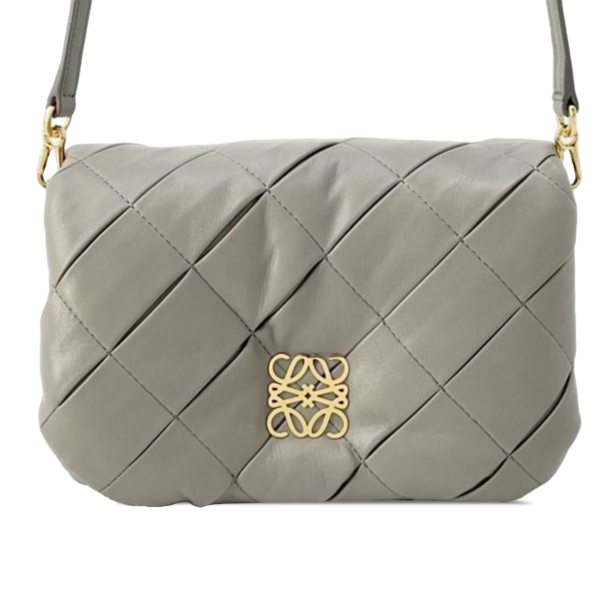 LOEWE Quilted Lambskin Goya Puffer Bag - image 1