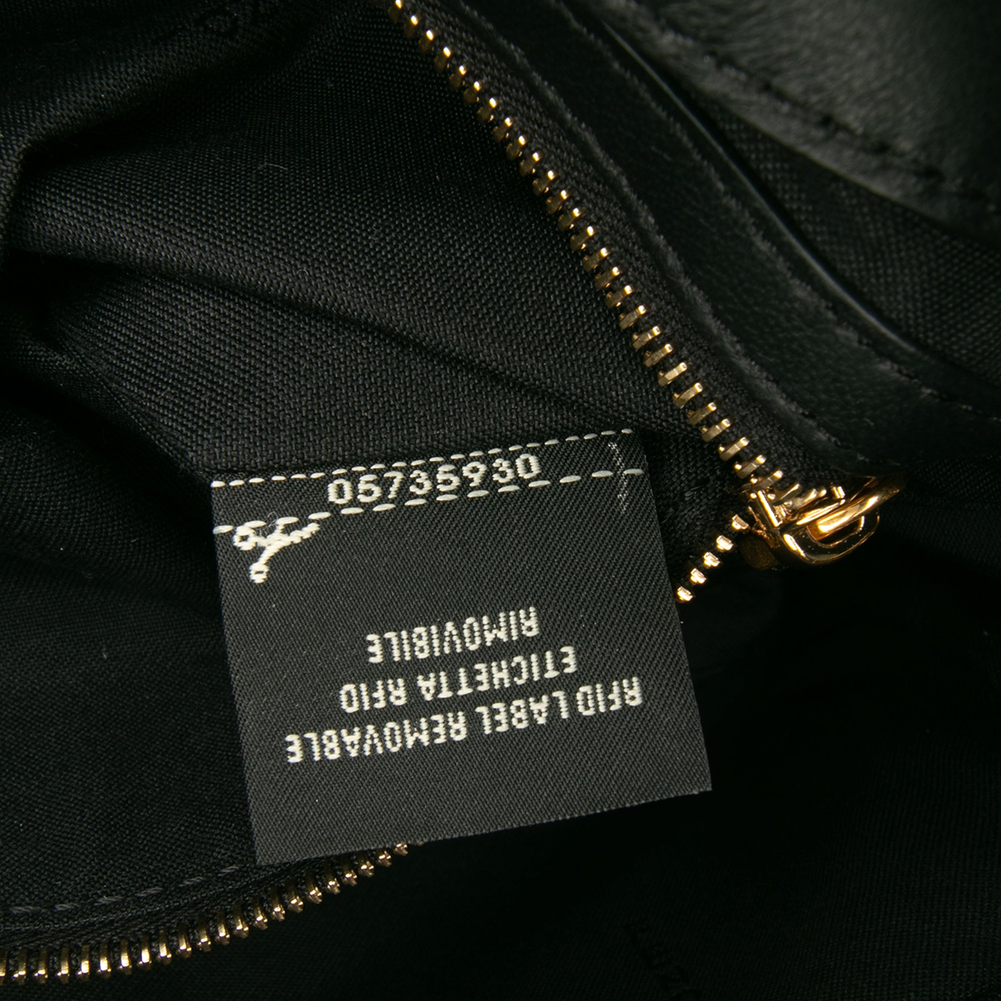 Fendi Zucca Embossed Leather Baguette Satchel - image 6