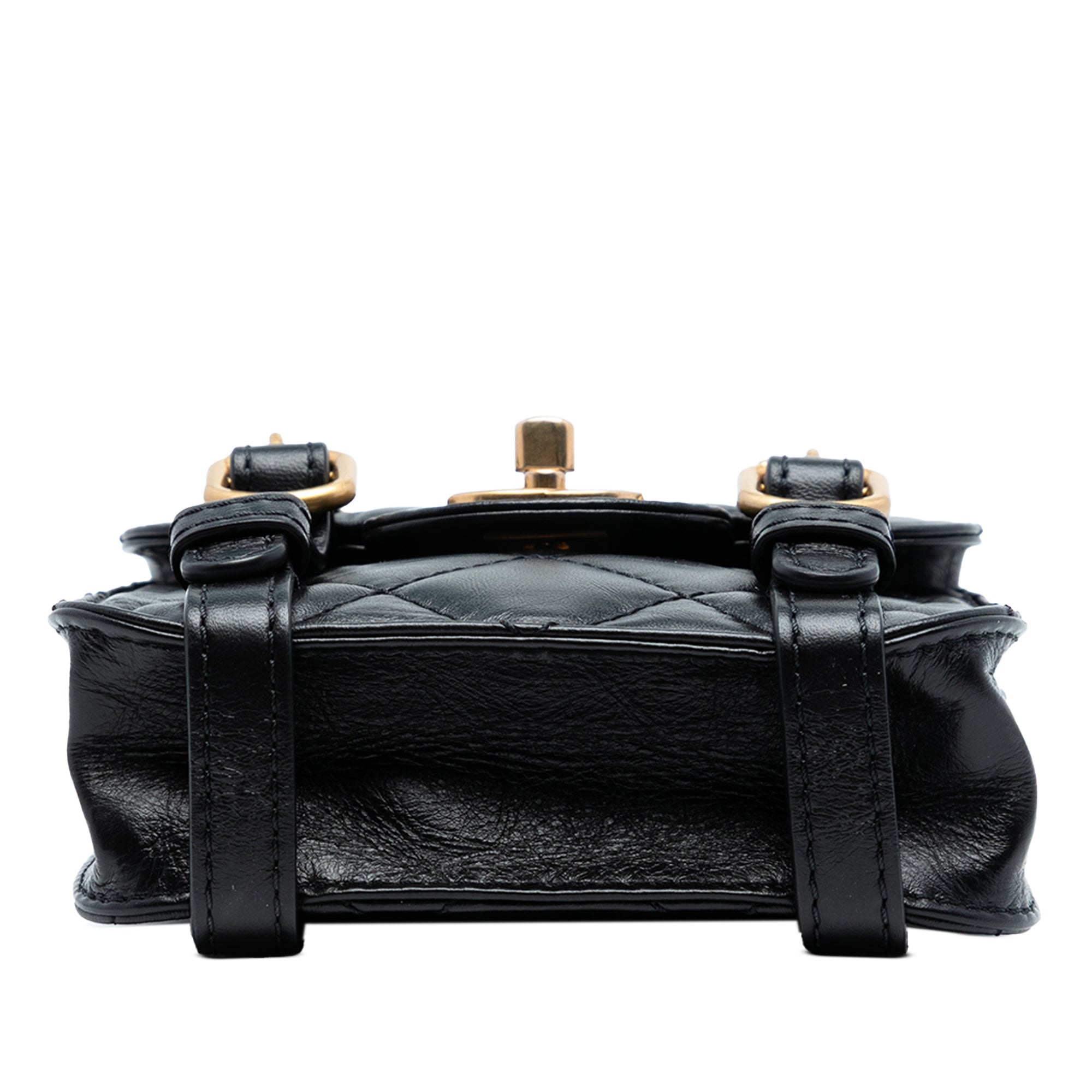 Chanel Mini Aged Calfskin City School Flap - image 3