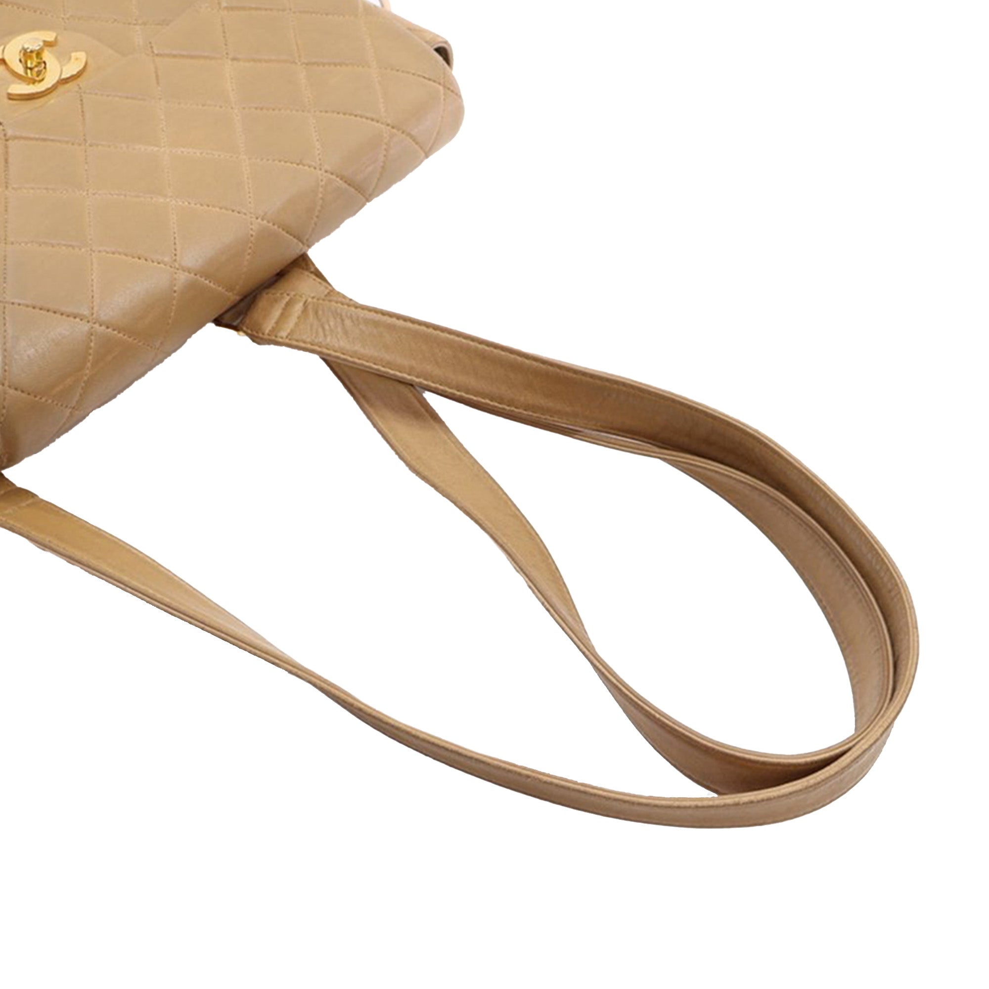 Chanel CC Quilted Calfskin Backpack - image 11