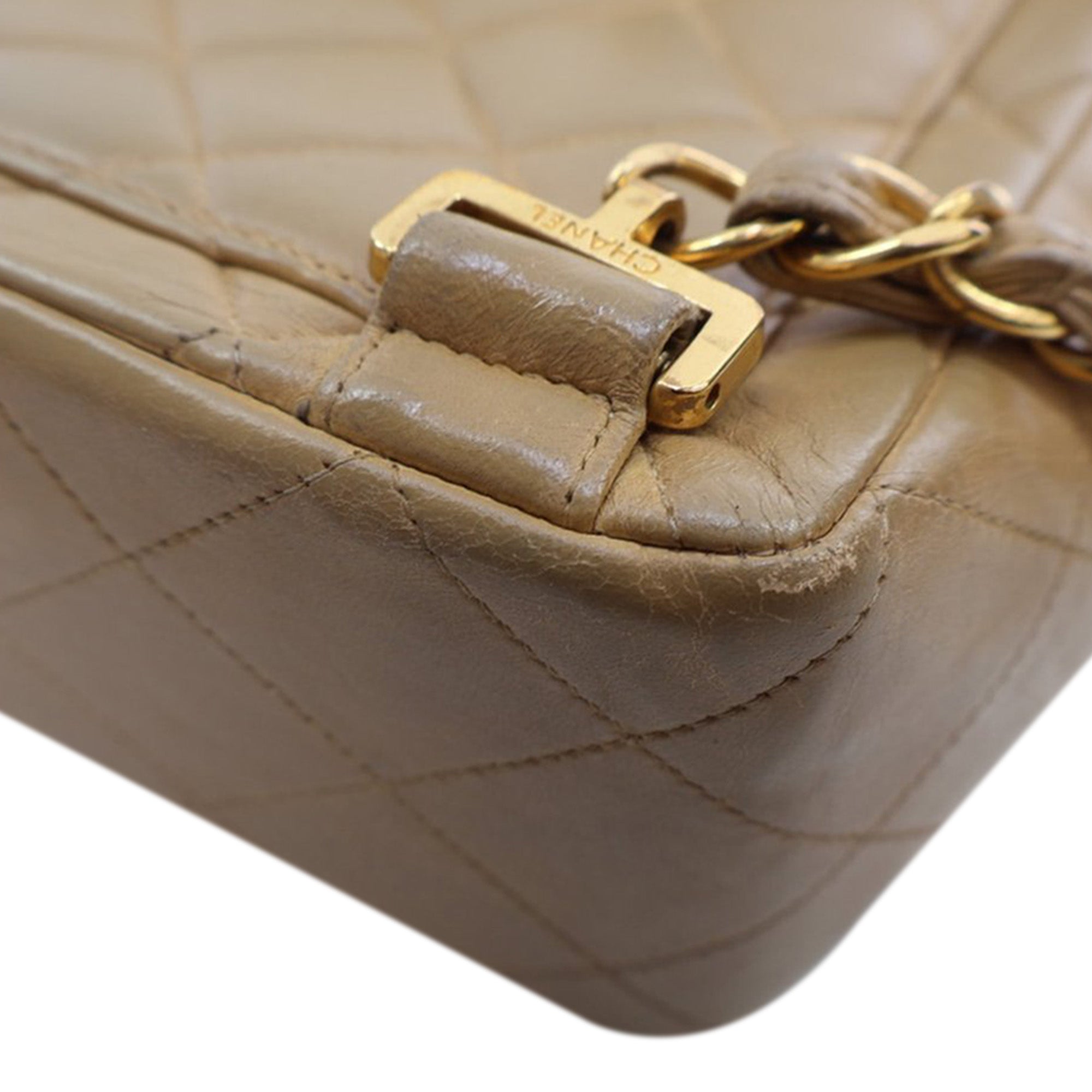 Chanel CC Quilted Calfskin Backpack - image 9