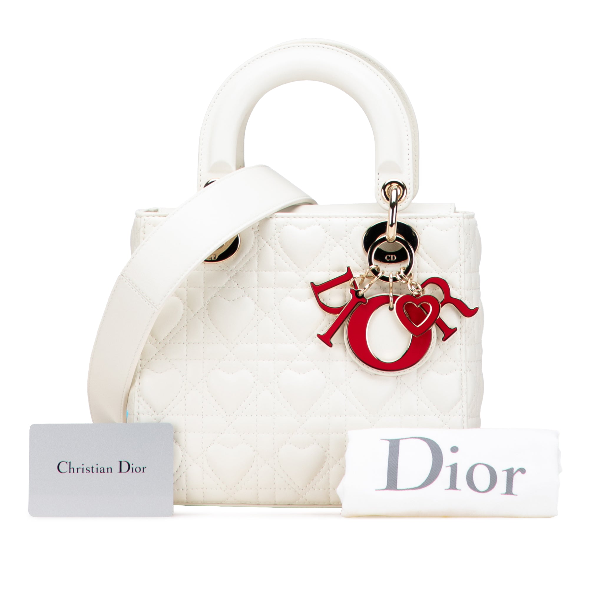 Dior DiorAmour Small Lambskin Cannage My ABCDior Lady Dior - image 10