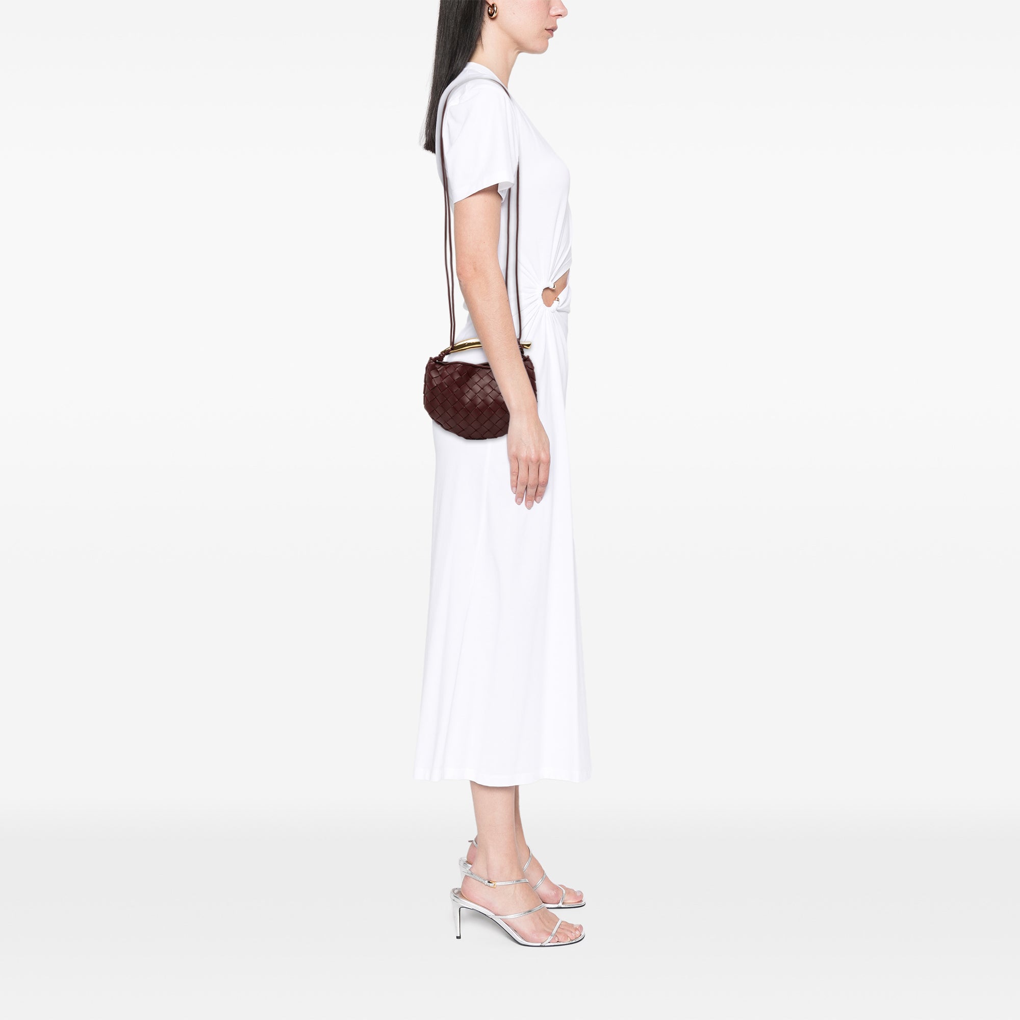 Bottega Veneta Baby Lambskin Intrecciato Sardine Satchel - image 9