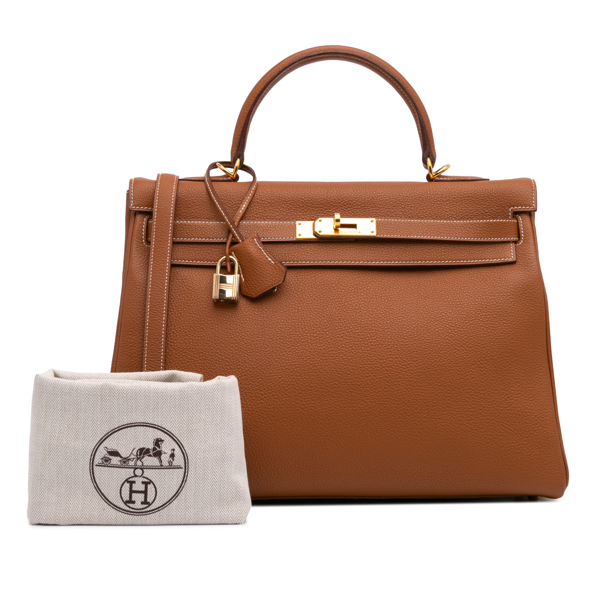 Hermès Togo Kelly II Retourne 35 - image 10