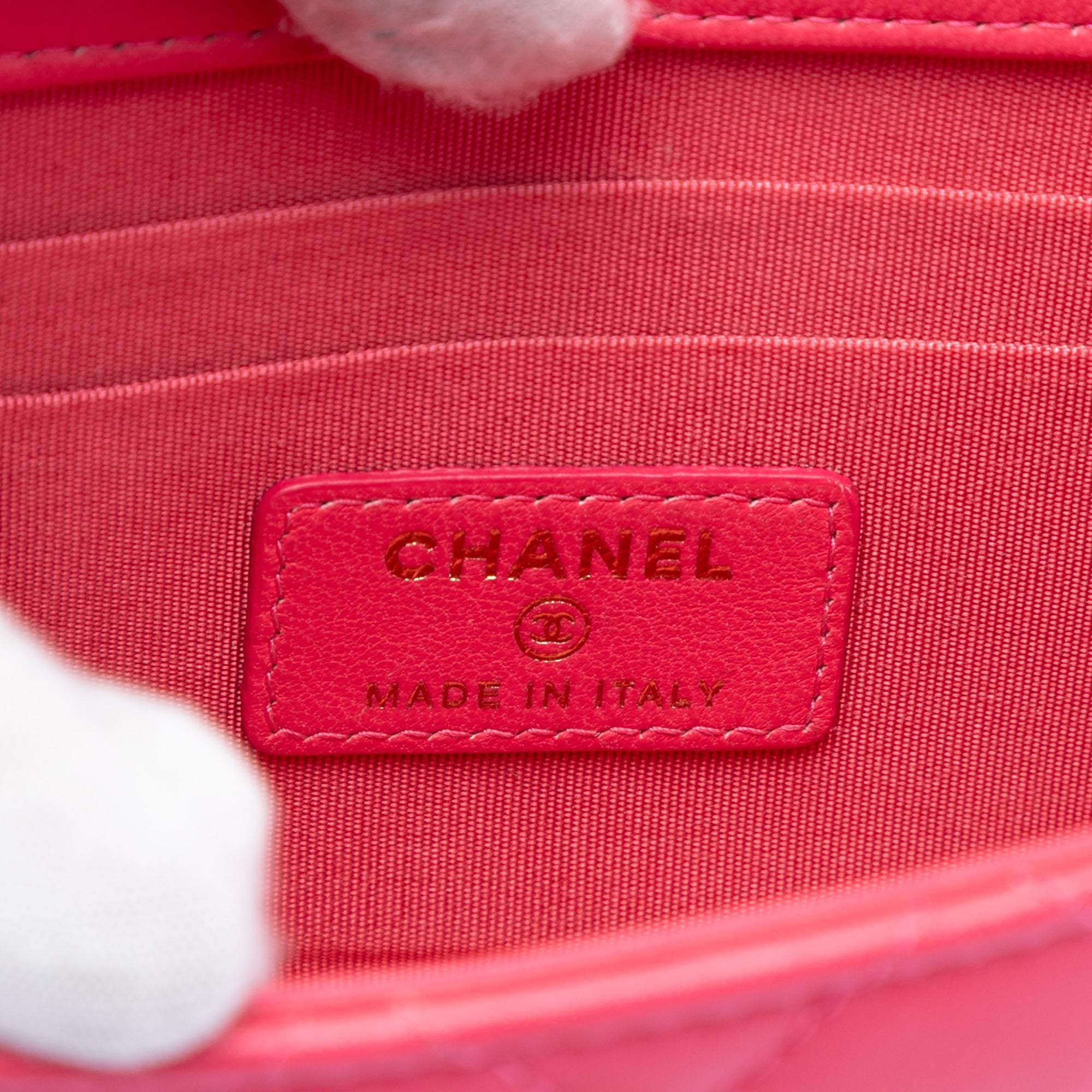 Chanel Mini Quilted Lambskin Trendy CC Clutch With Chain - image 5