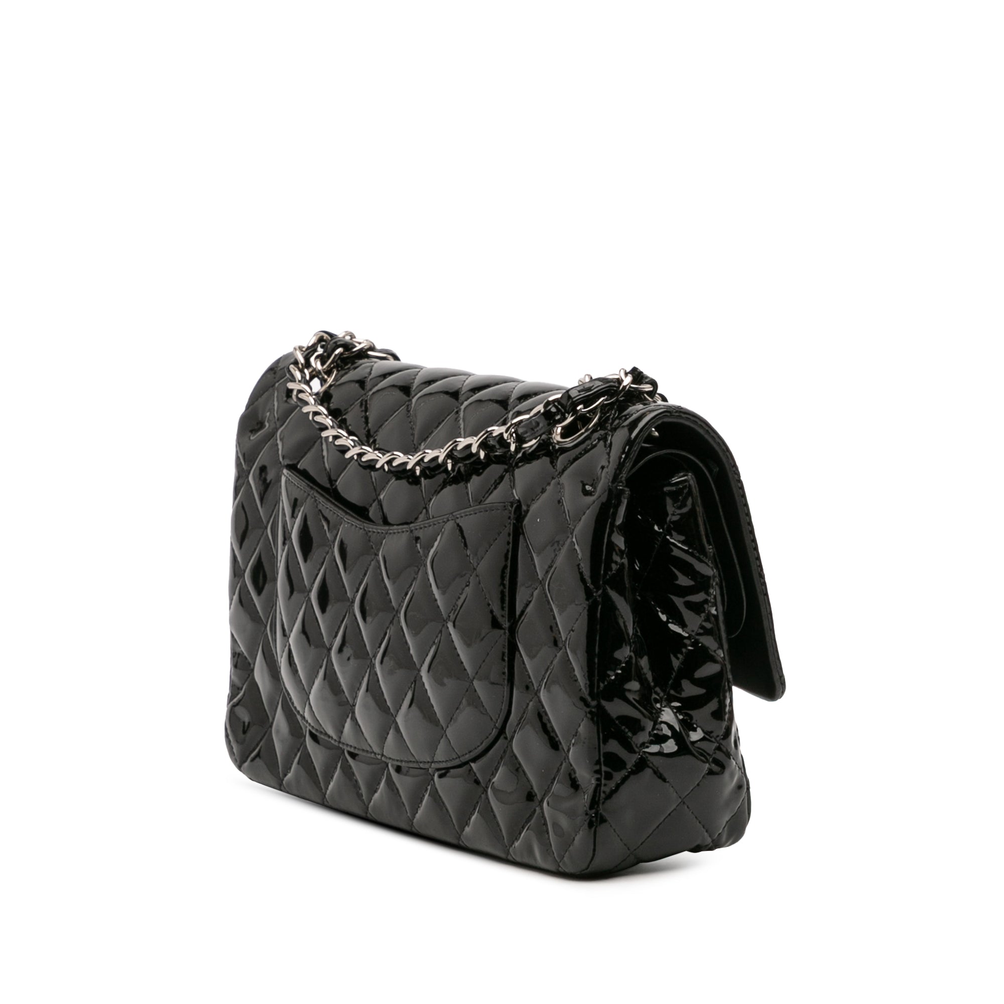 Chanel Medium Classic Patent Double Flap - image 2