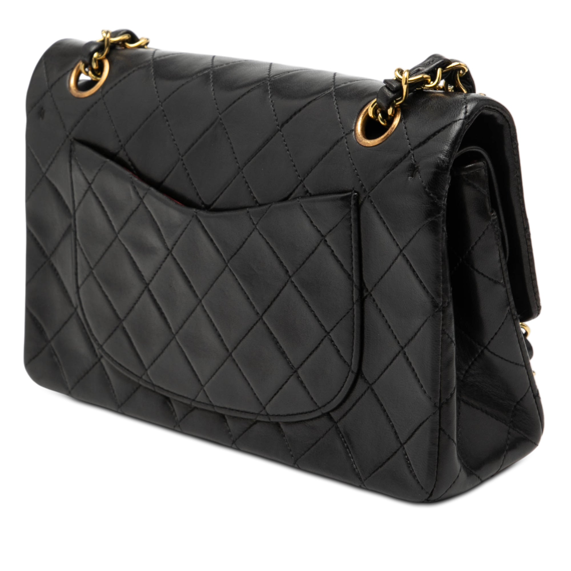 Chanel Small Classic Lambskin Double Flap - image 2
