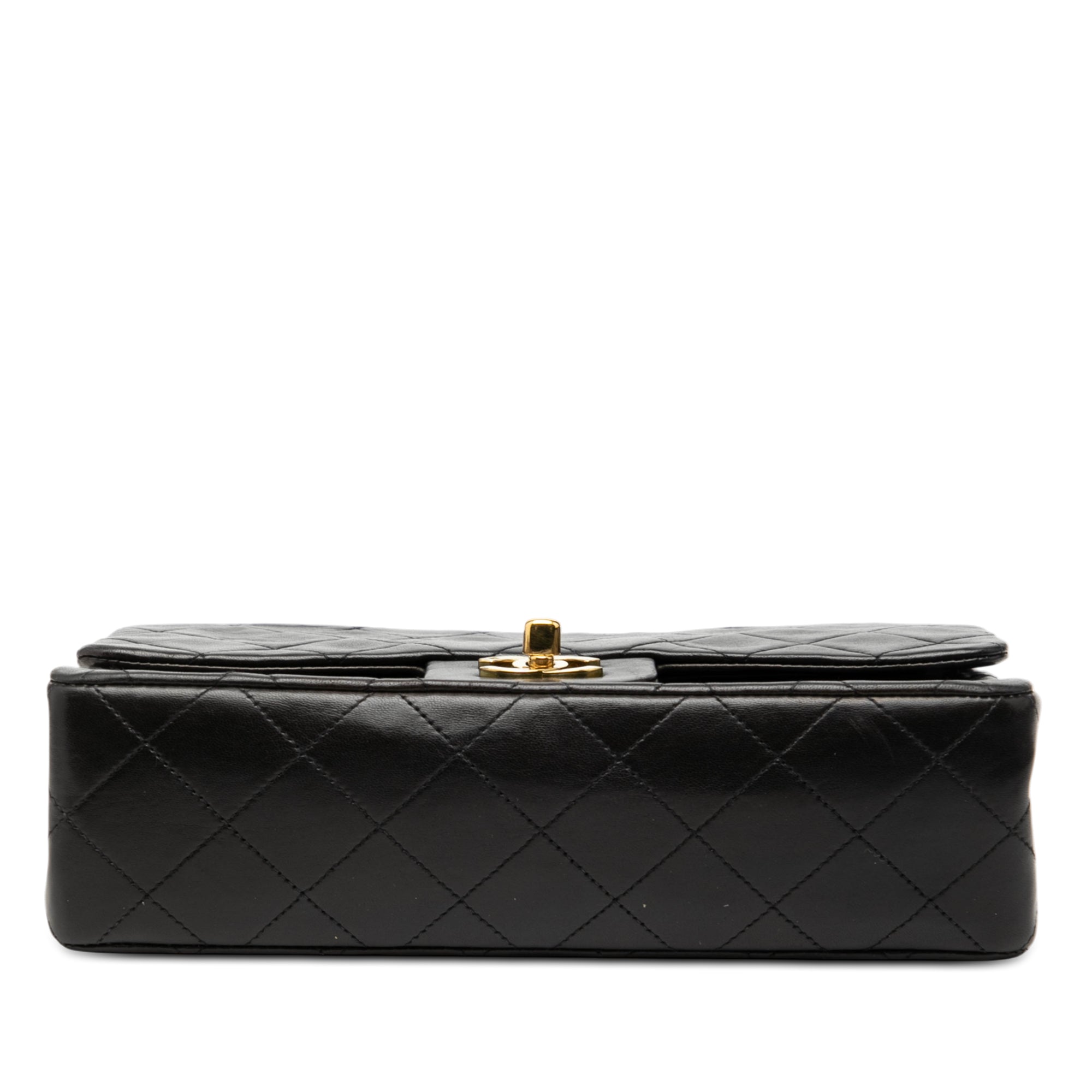 Chanel Small Classic Lambskin Double Flap - image 3
