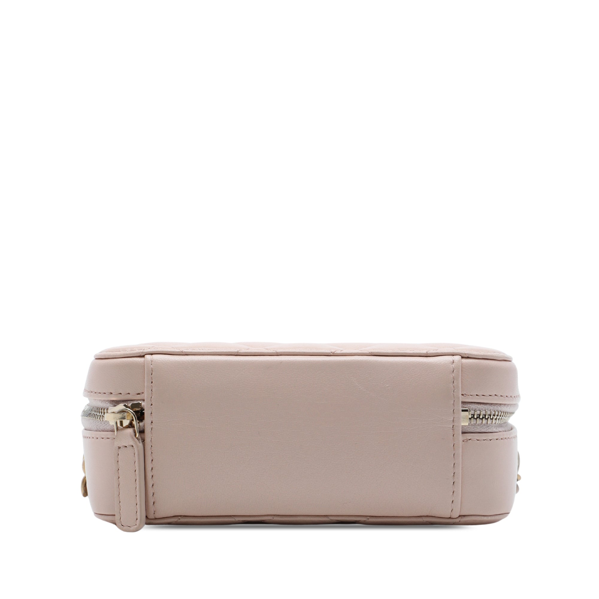 Chanel CC Quilted Lambskin Pearl Crush Camera Bag - image 3