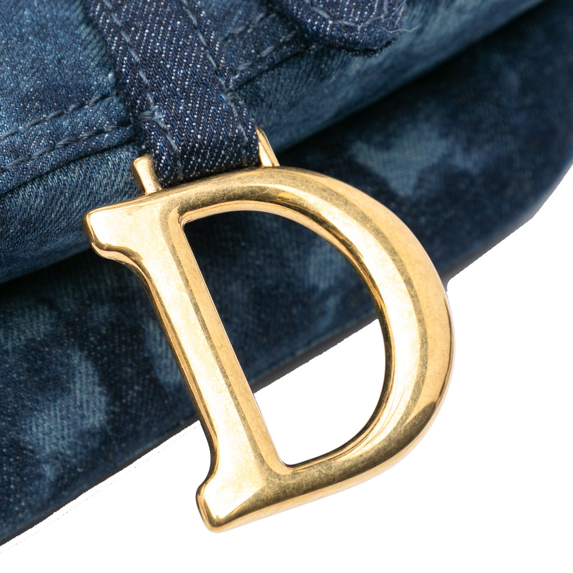 Dior Denim Tie Dye Saddle Bag - image 6