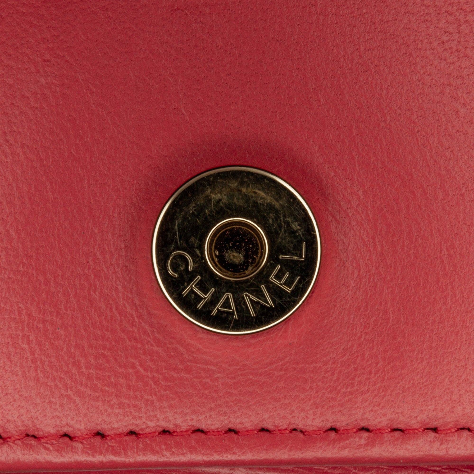 Chanel CC Quilted Lambskin Double Stitch Tassel Wallet On Chain - image 10