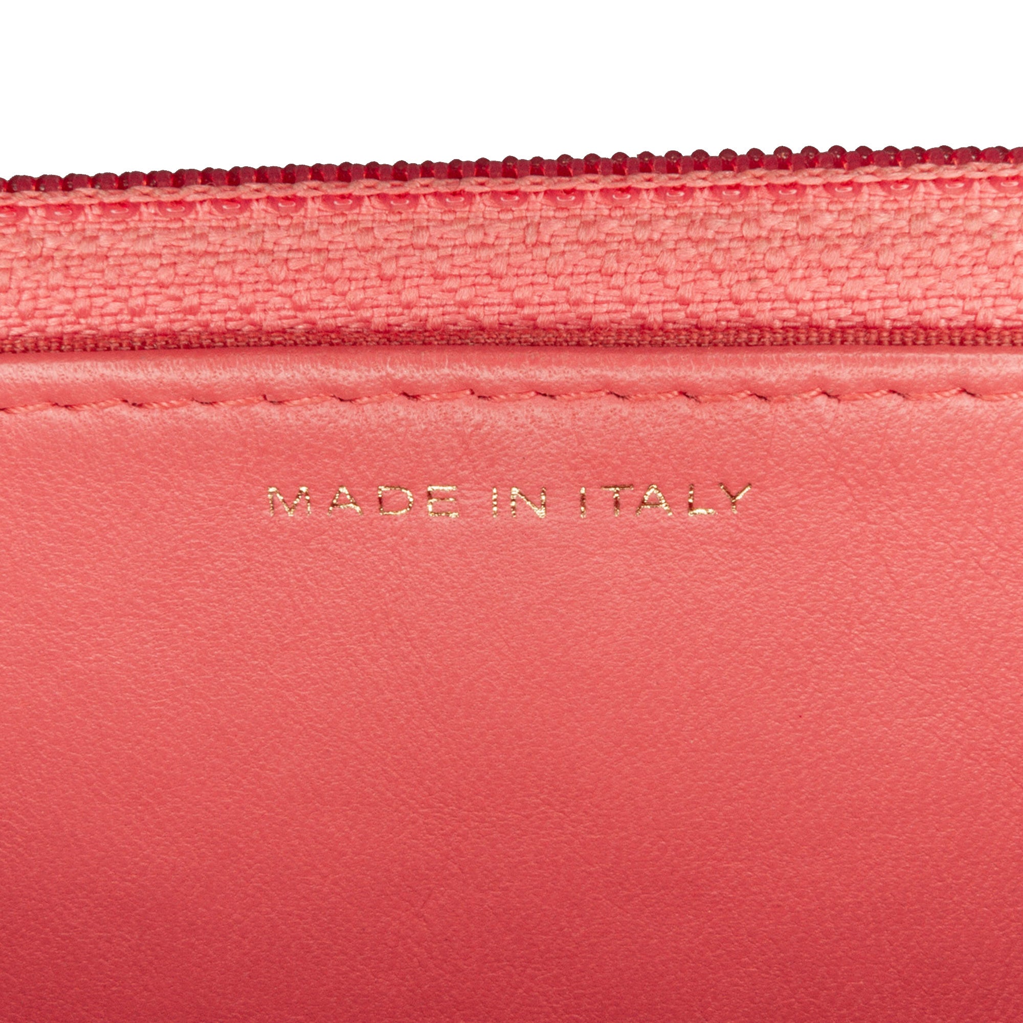 Chanel CC Quilted Lambskin Double Stitch Tassel Wallet On Chain - image 8