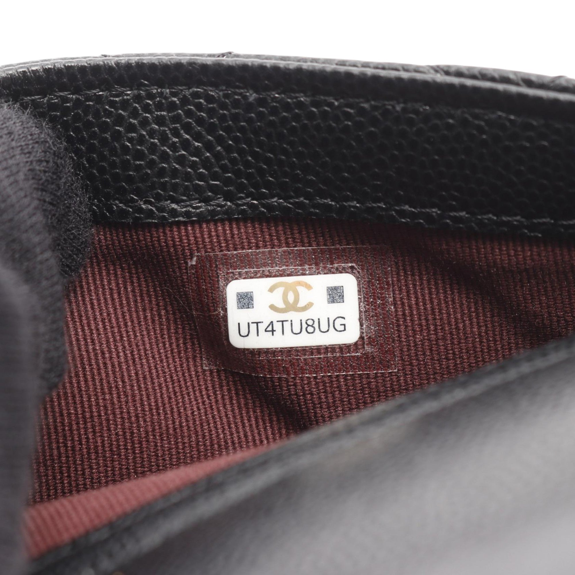 Chanel CC Quilted Caviar Flap Phone Holder Wallet on Chain - image 4