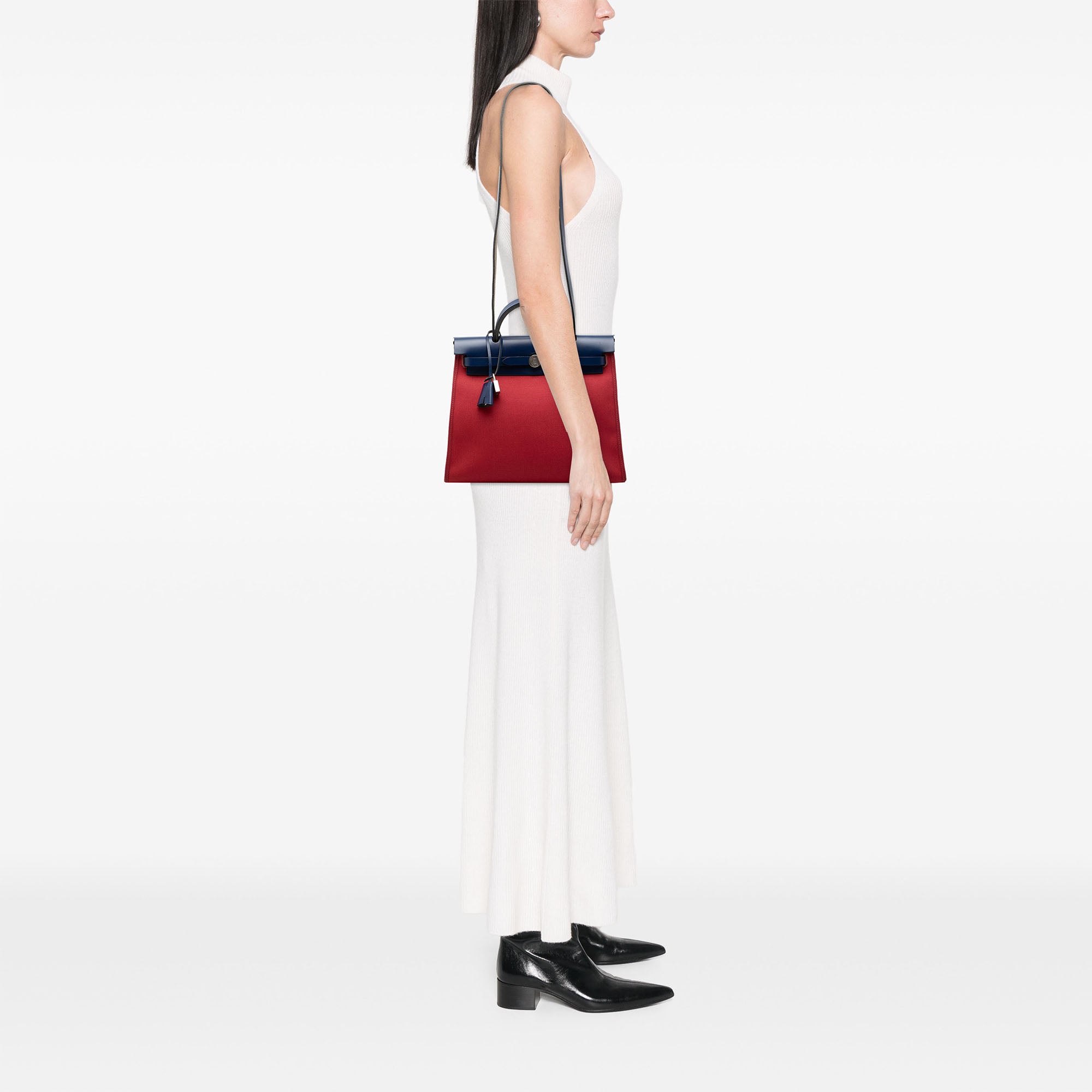Hermès Toile Herbag Zip 31 - image 6