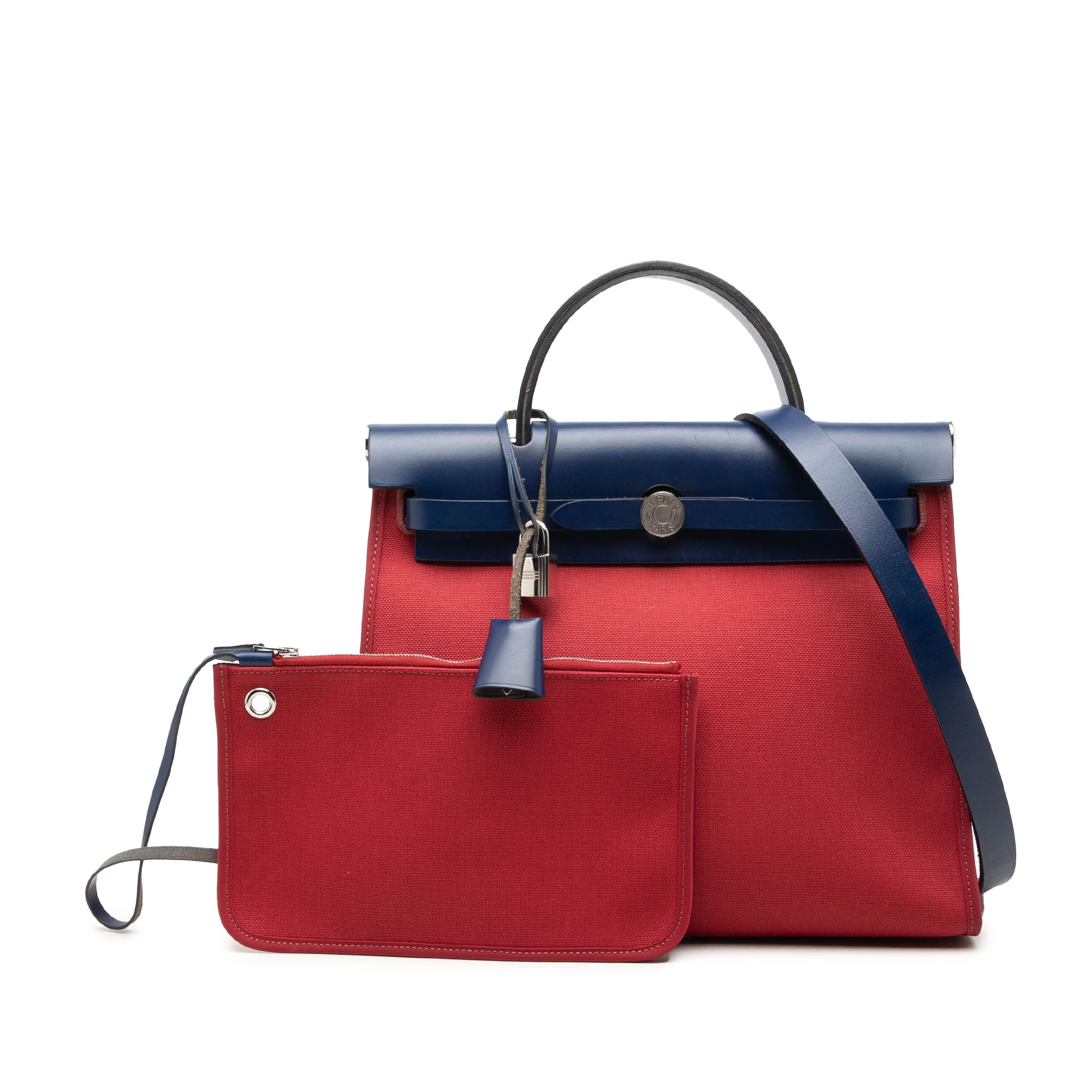 Hermès Toile Herbag Zip 31 - image 7