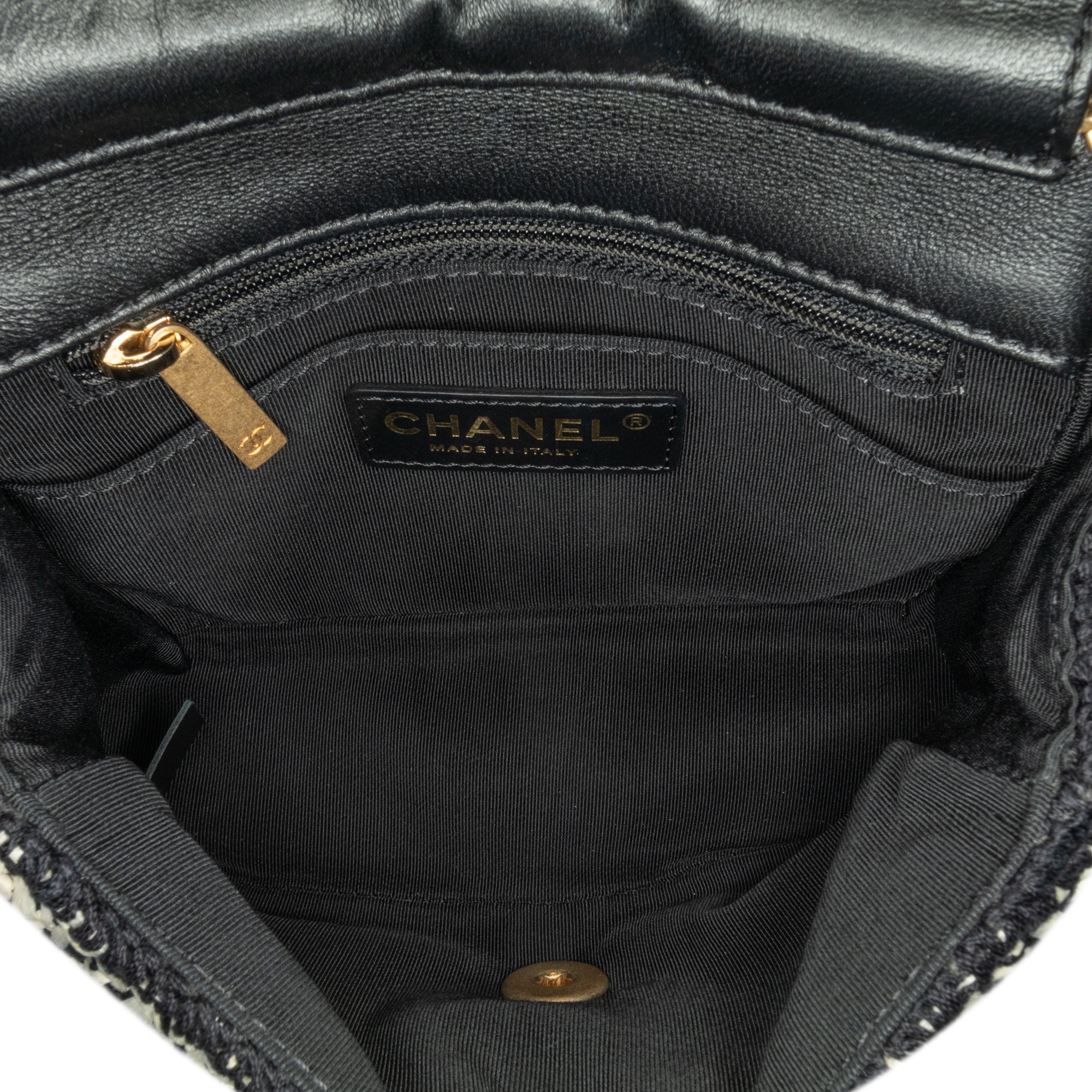 Chanel Raffia Braided with Love Flap - image 4