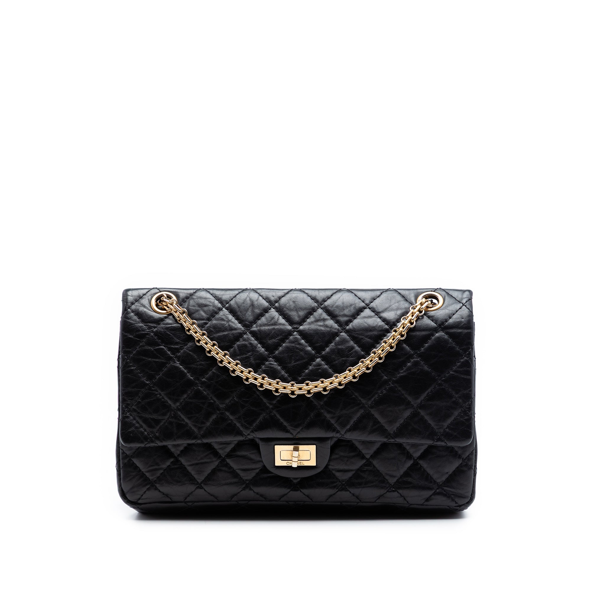 Chanel Quilted Aged Calfskin Reissue 2.55 Double Flap 226 - image 1