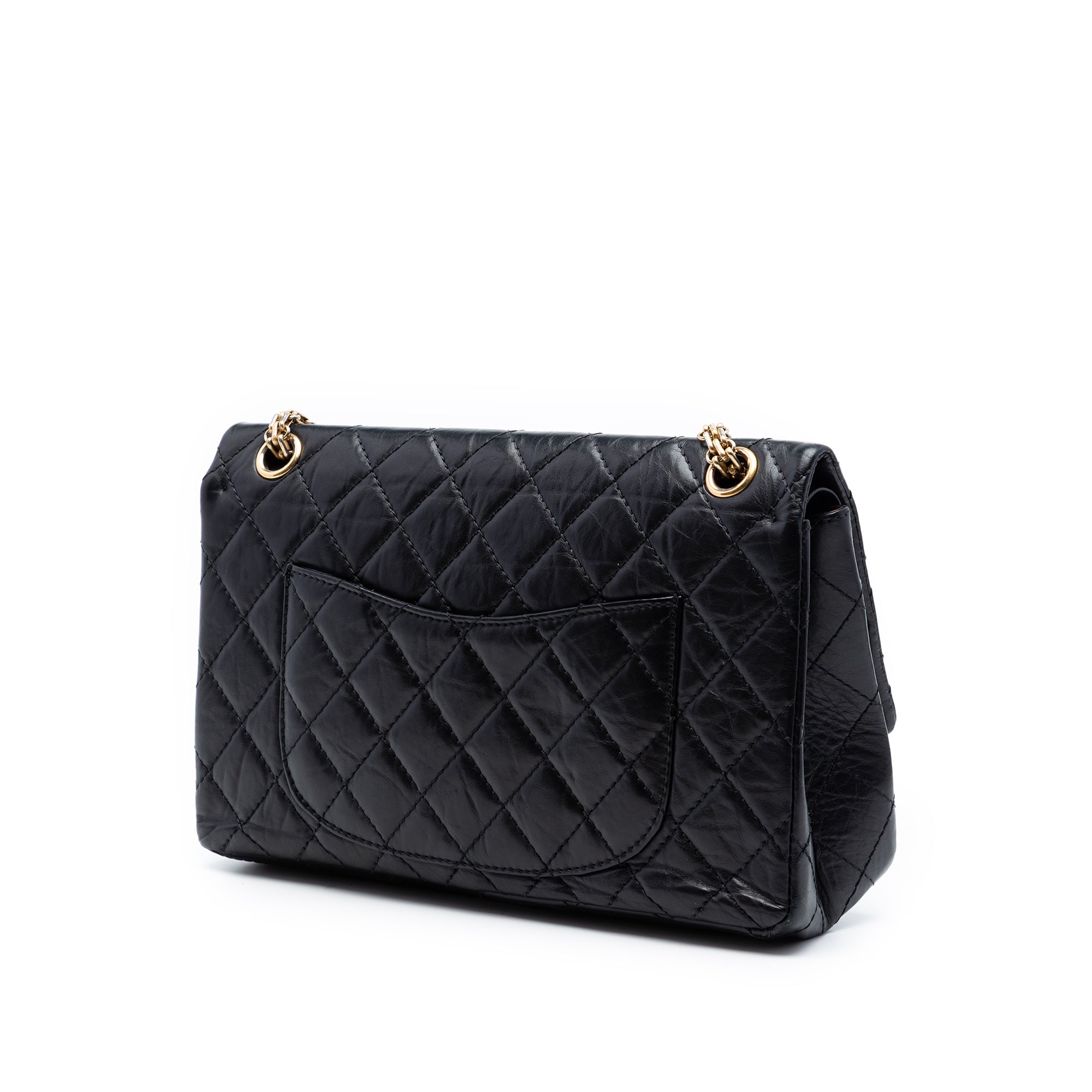 Chanel Quilted Aged Calfskin Reissue 2.55 Double Flap 226 - image 2