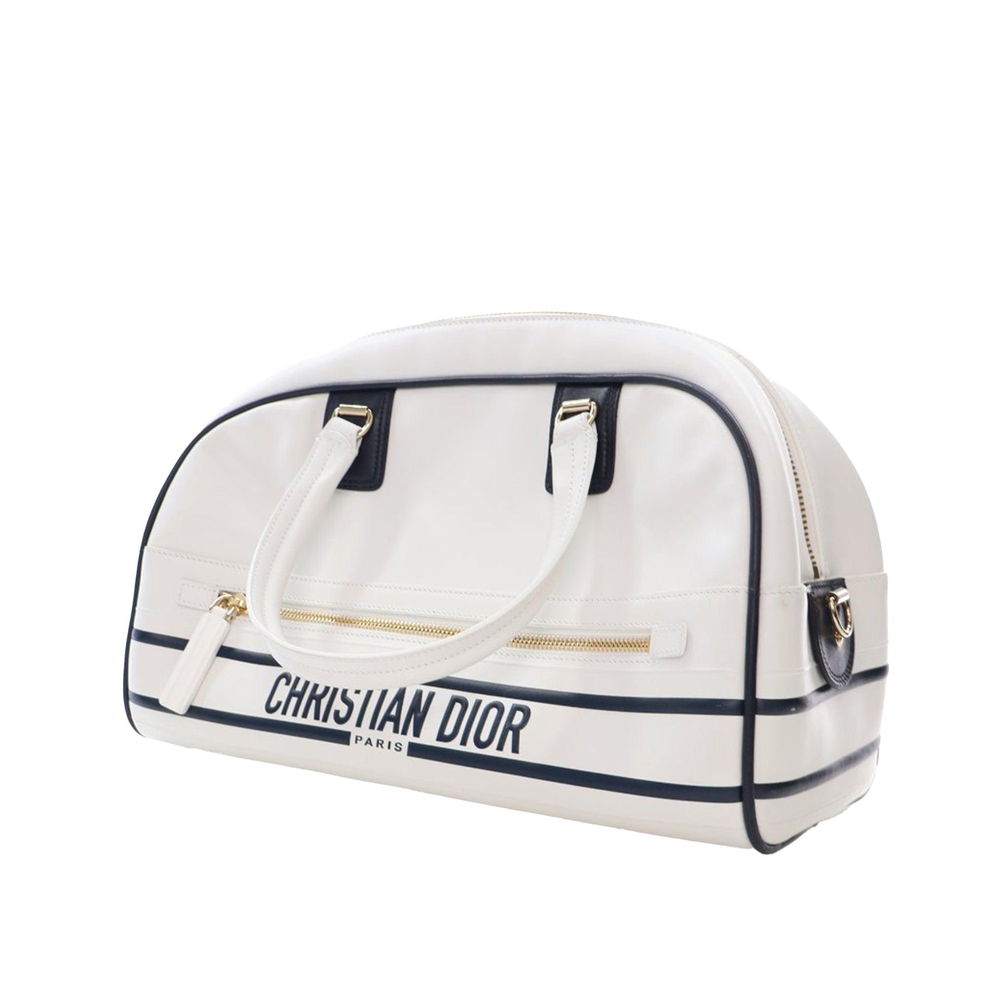 Dior Medium Leather Dior Vibe Bowling Bag - image 3