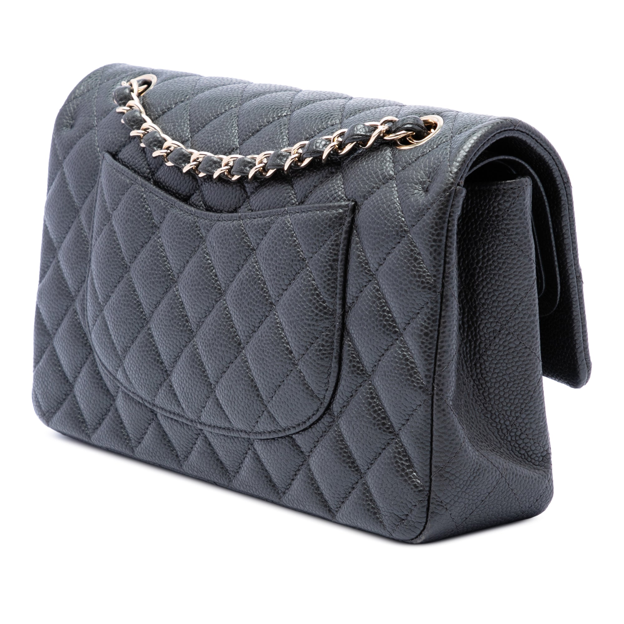 Chanel Medium Classic Caviar Double Flap - image 2