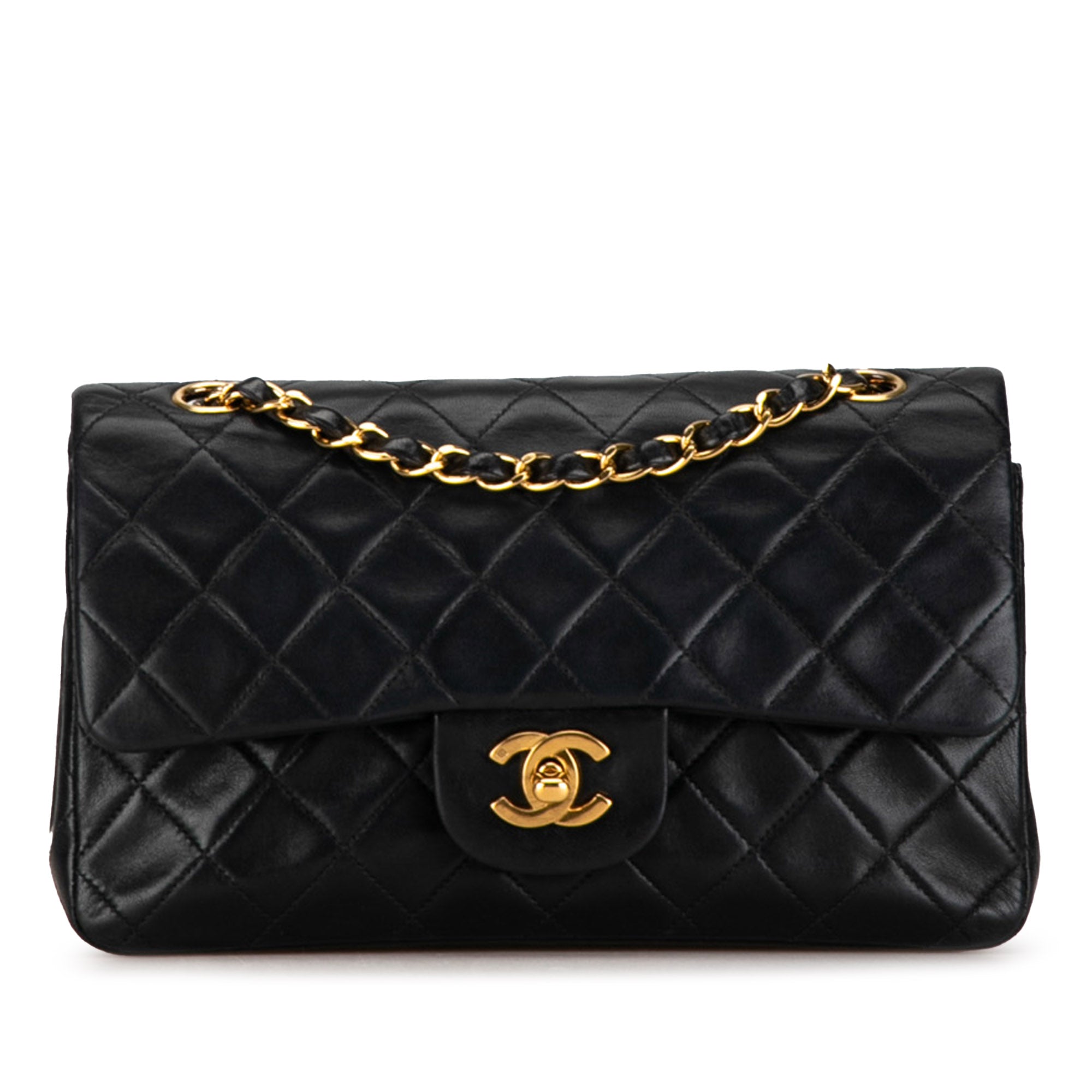Chanel Small Classic Lambskin Double Flap - image 1